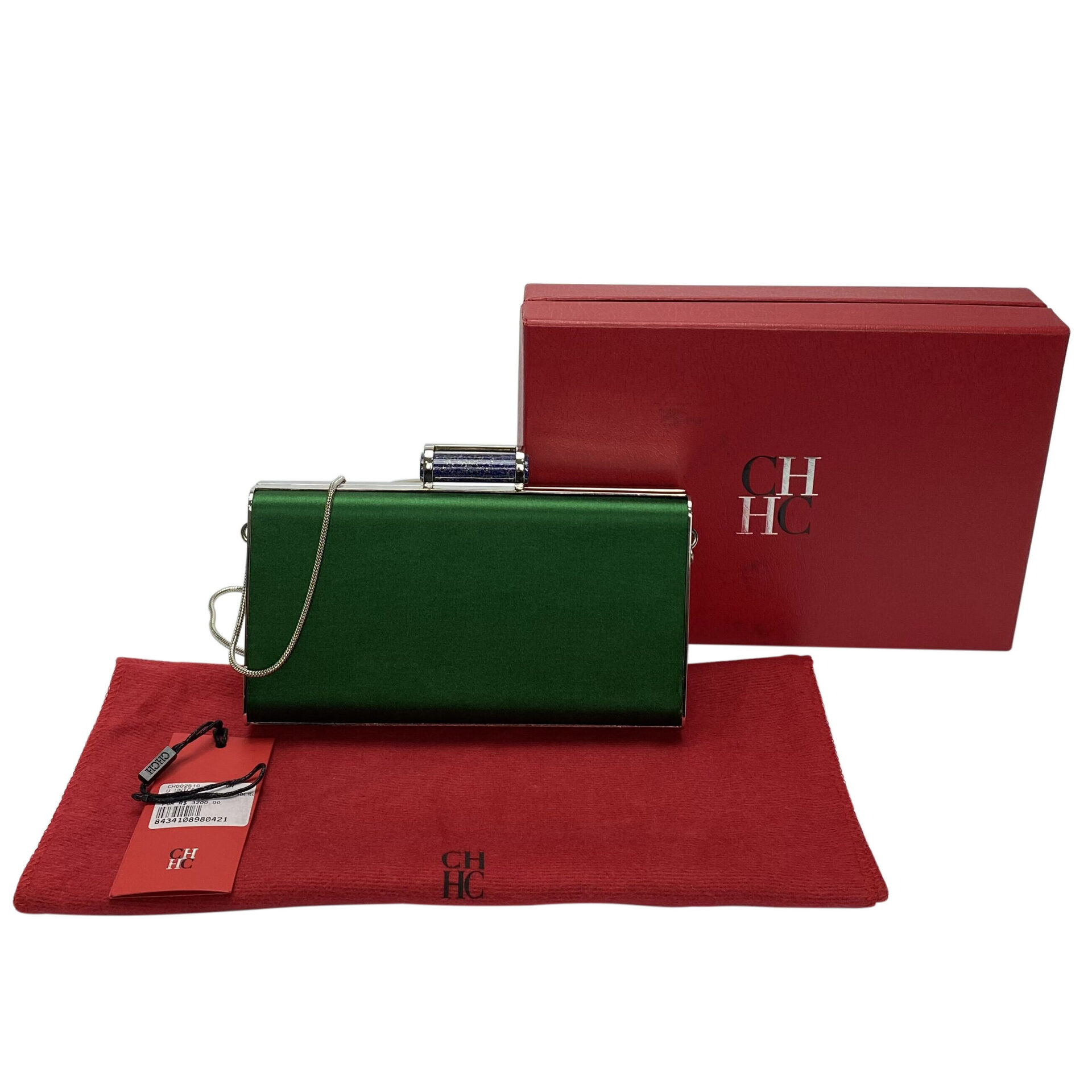 Clutch Carolina Herrera Verde