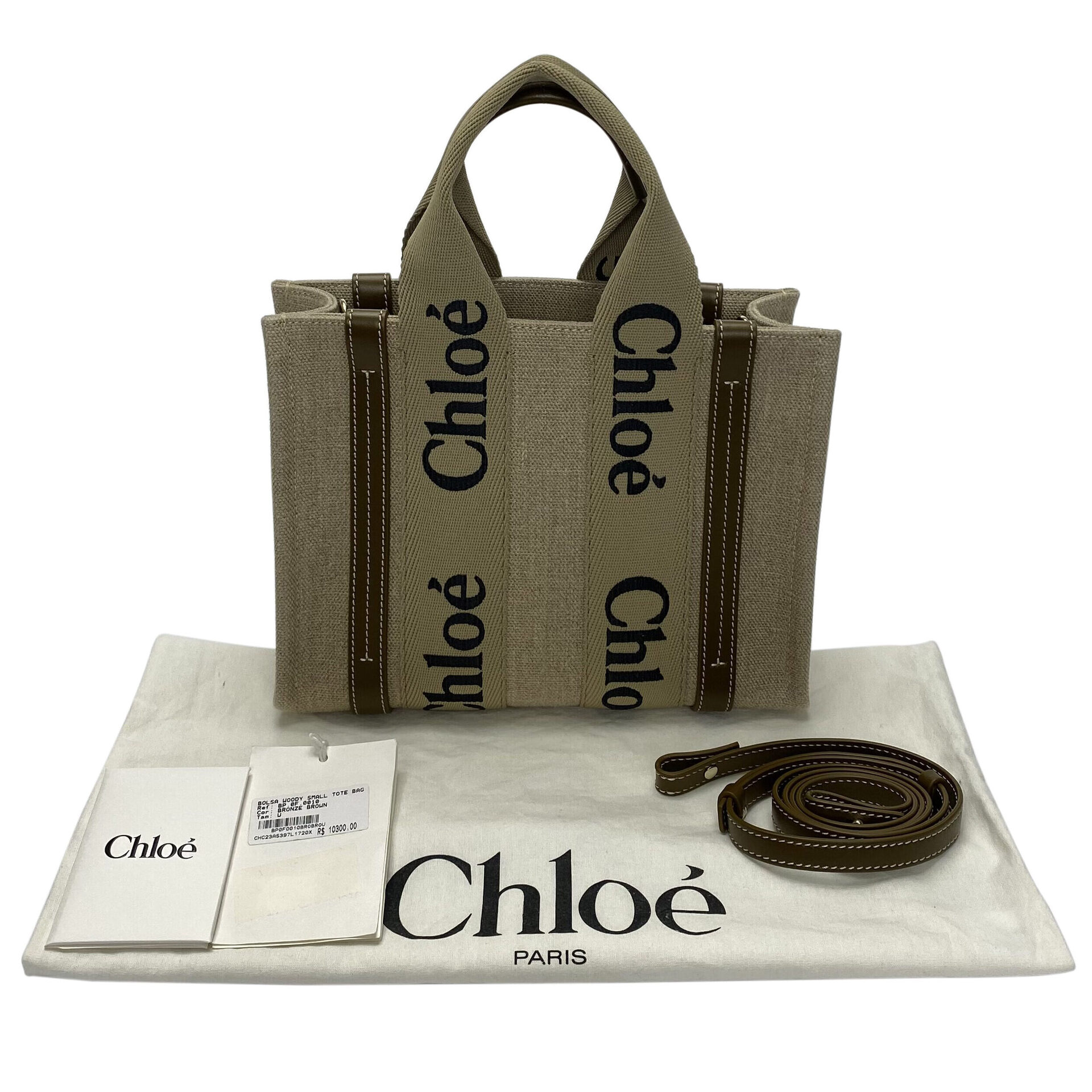 Bolsa Chloe Tote Woody