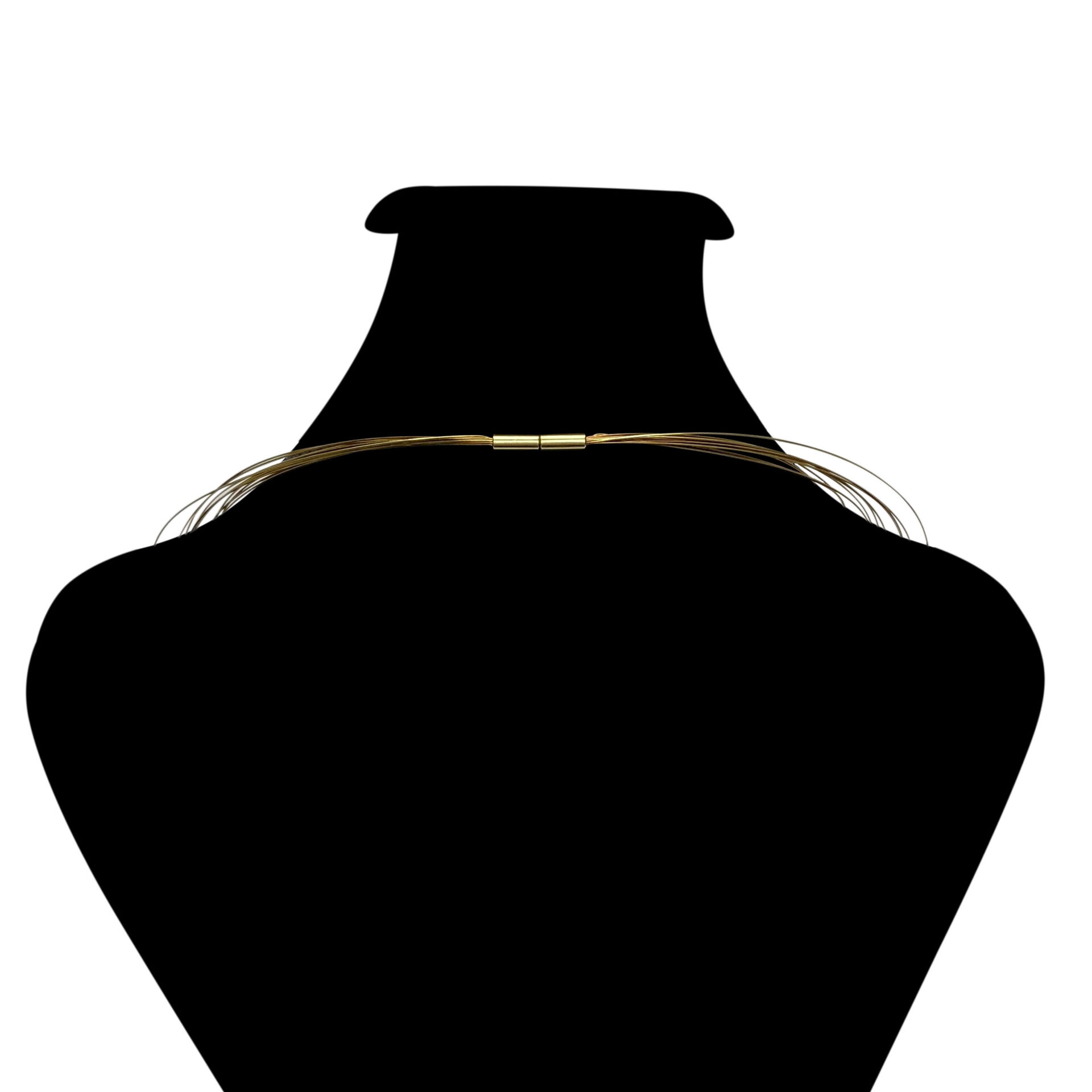 Chocker Aros Múltiplos com Pérolas