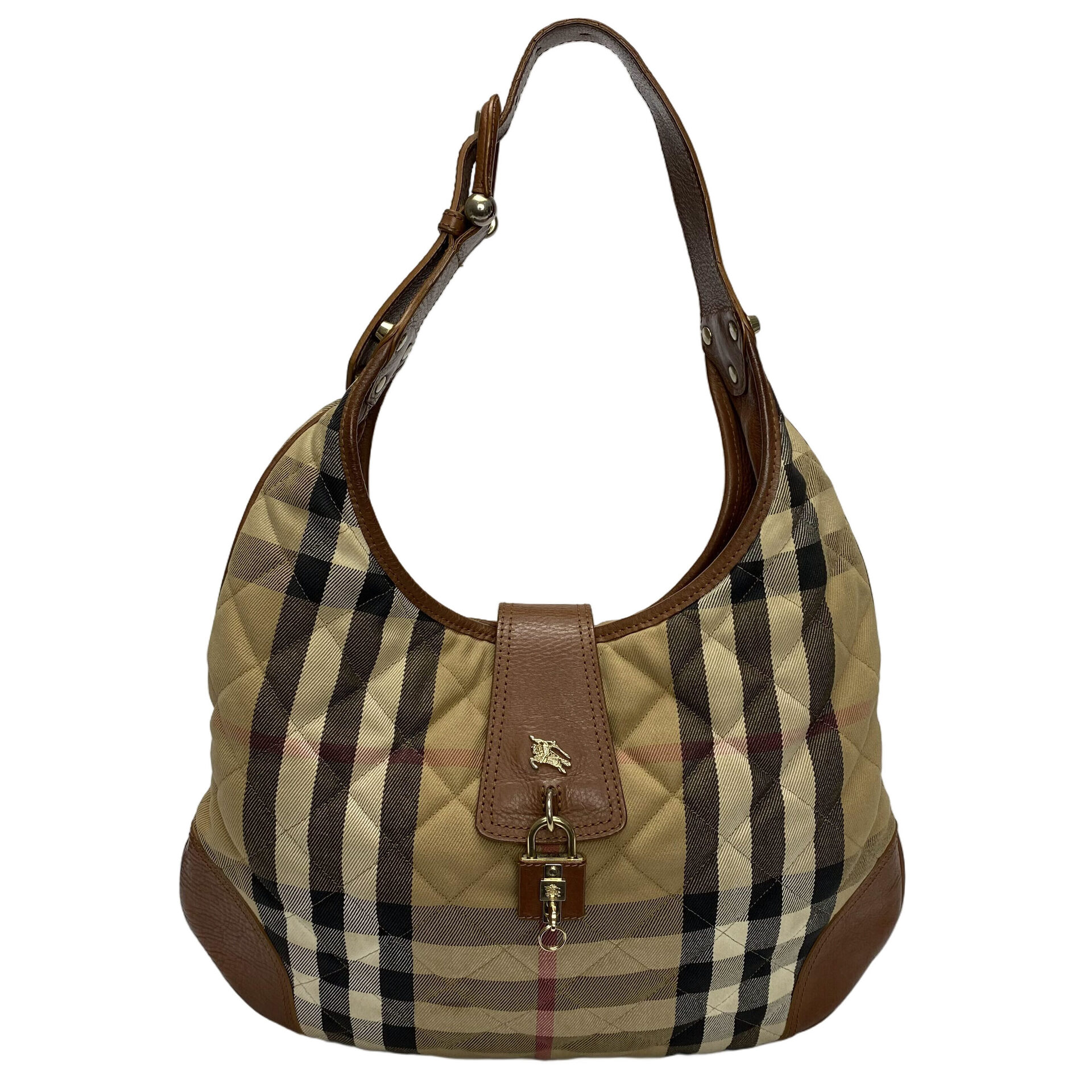Bolsa Burberry Brook Hobo House Check
