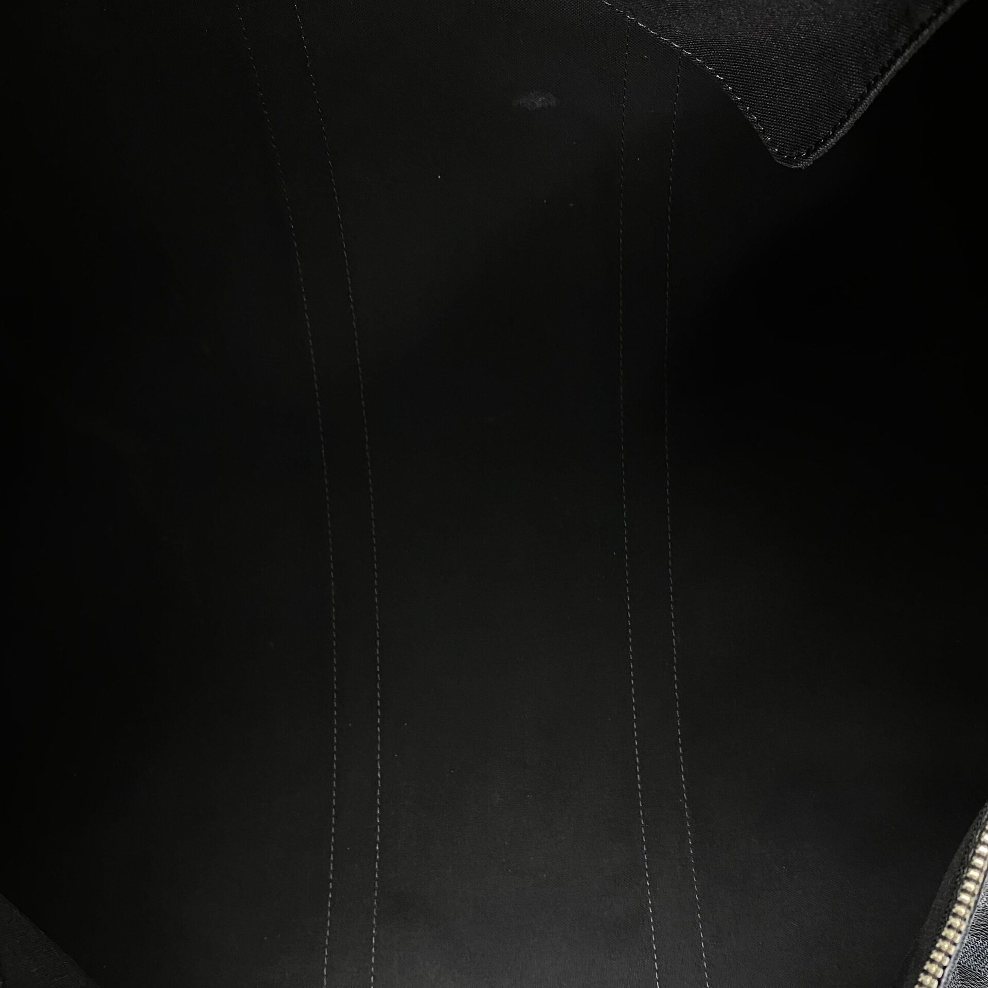 Mala Louis Vuitton Keepall Bandoilière 55 Damier Graphite