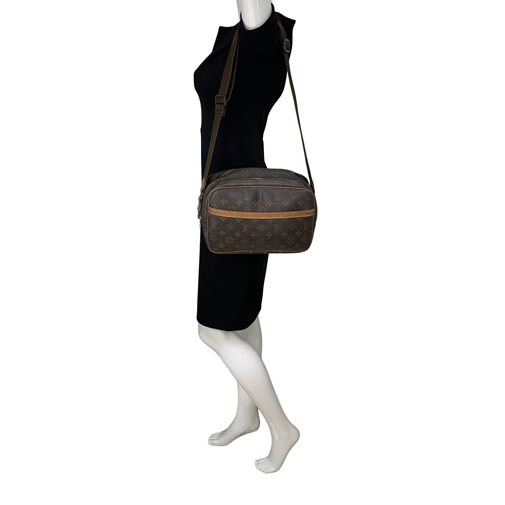 Bolsa Louis Vuitton Reporter Monograma