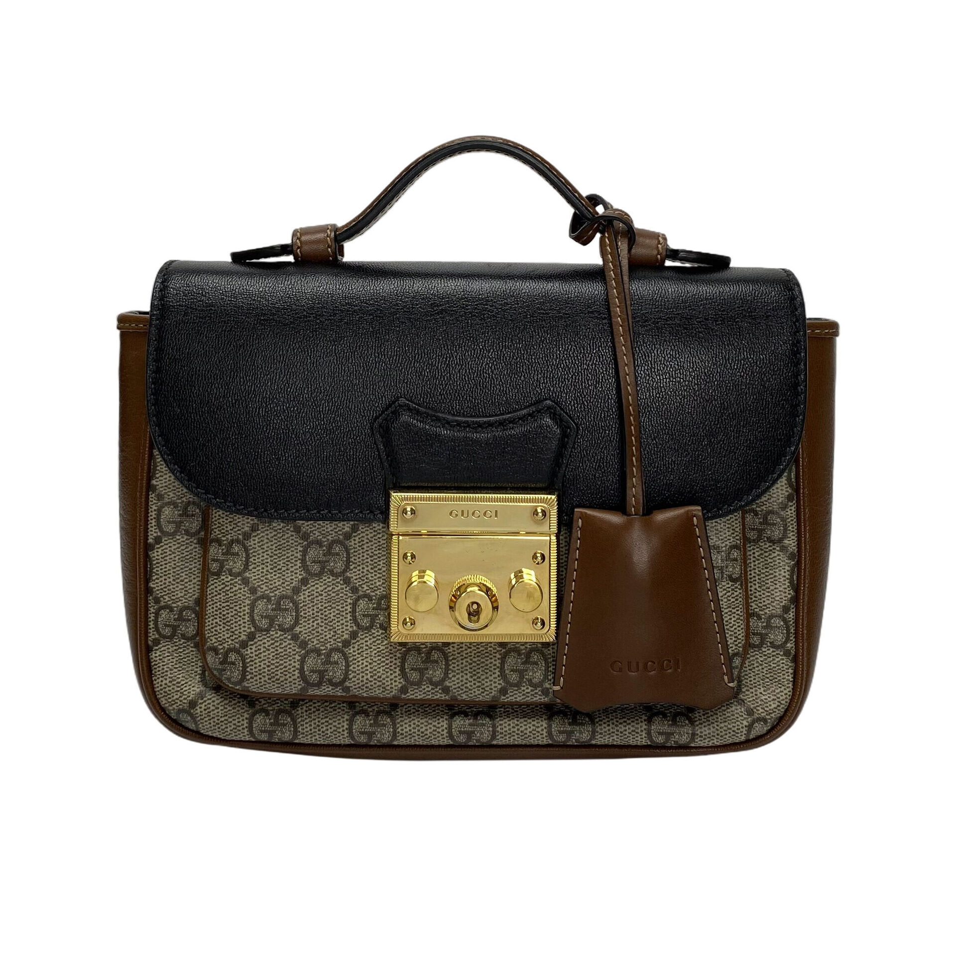 Bolsa Gucci Padlock GG Tricolor