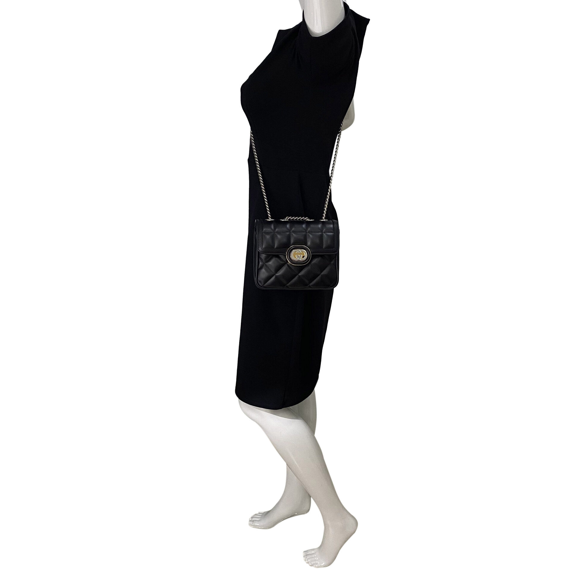 Bolsa Gucci Deco Preta