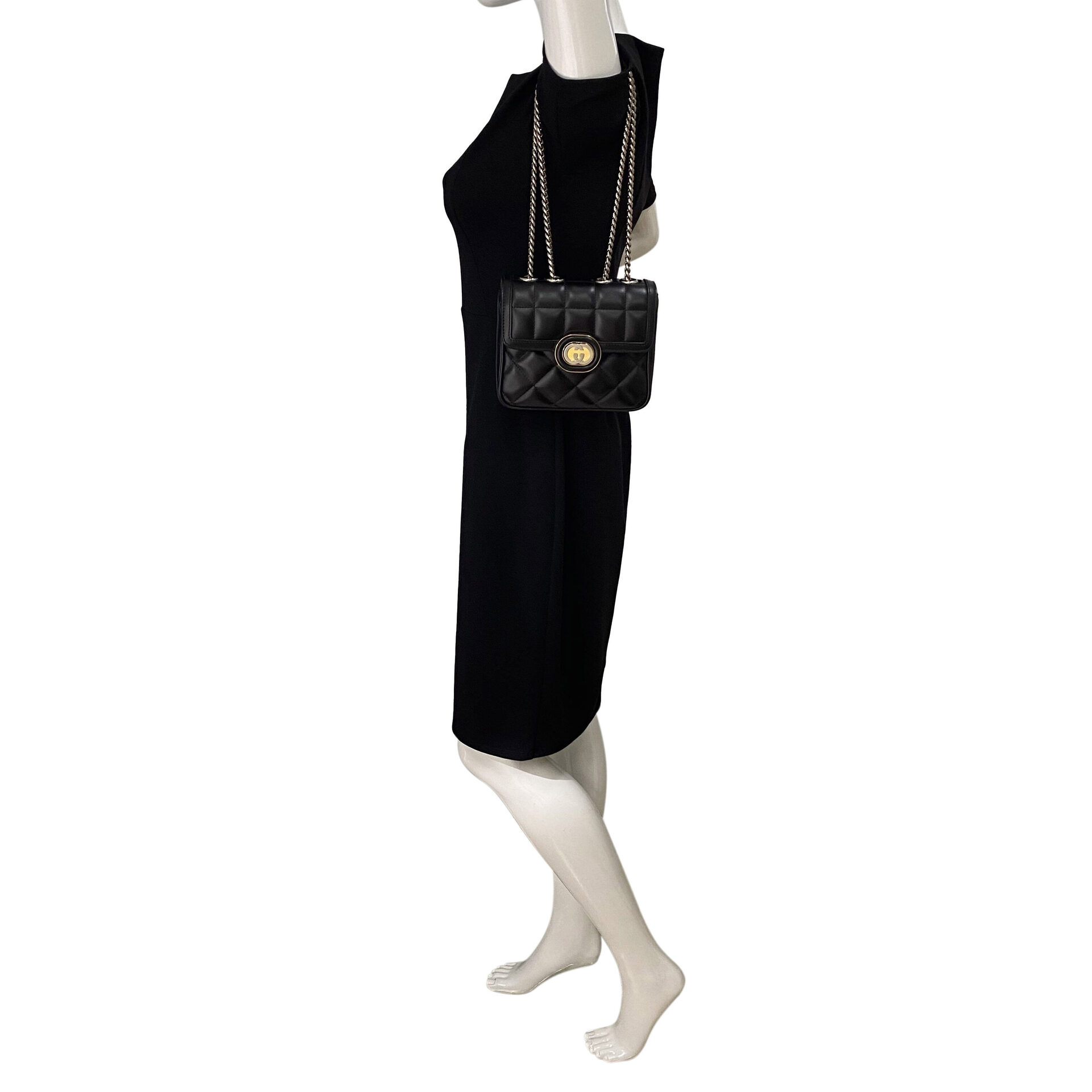 Bolsa Gucci Deco Preta