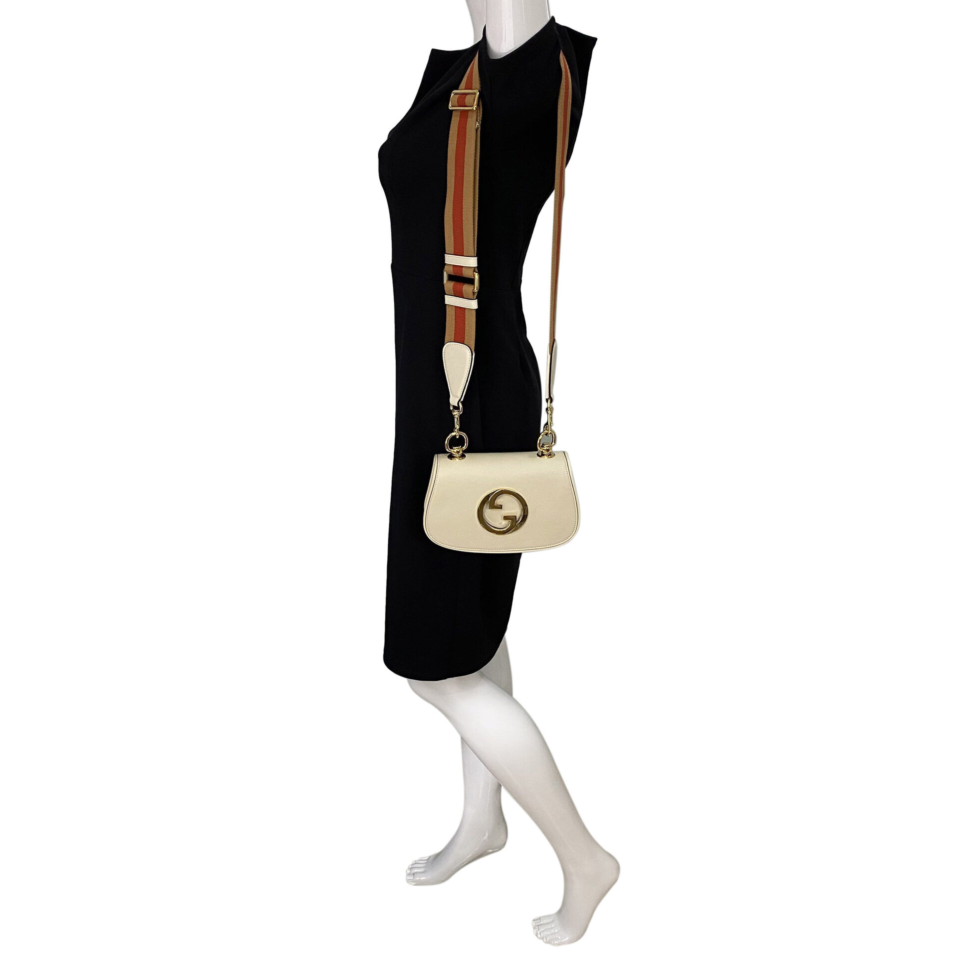 Bolsa Gucci Blondie Tiracolo Mini Off White