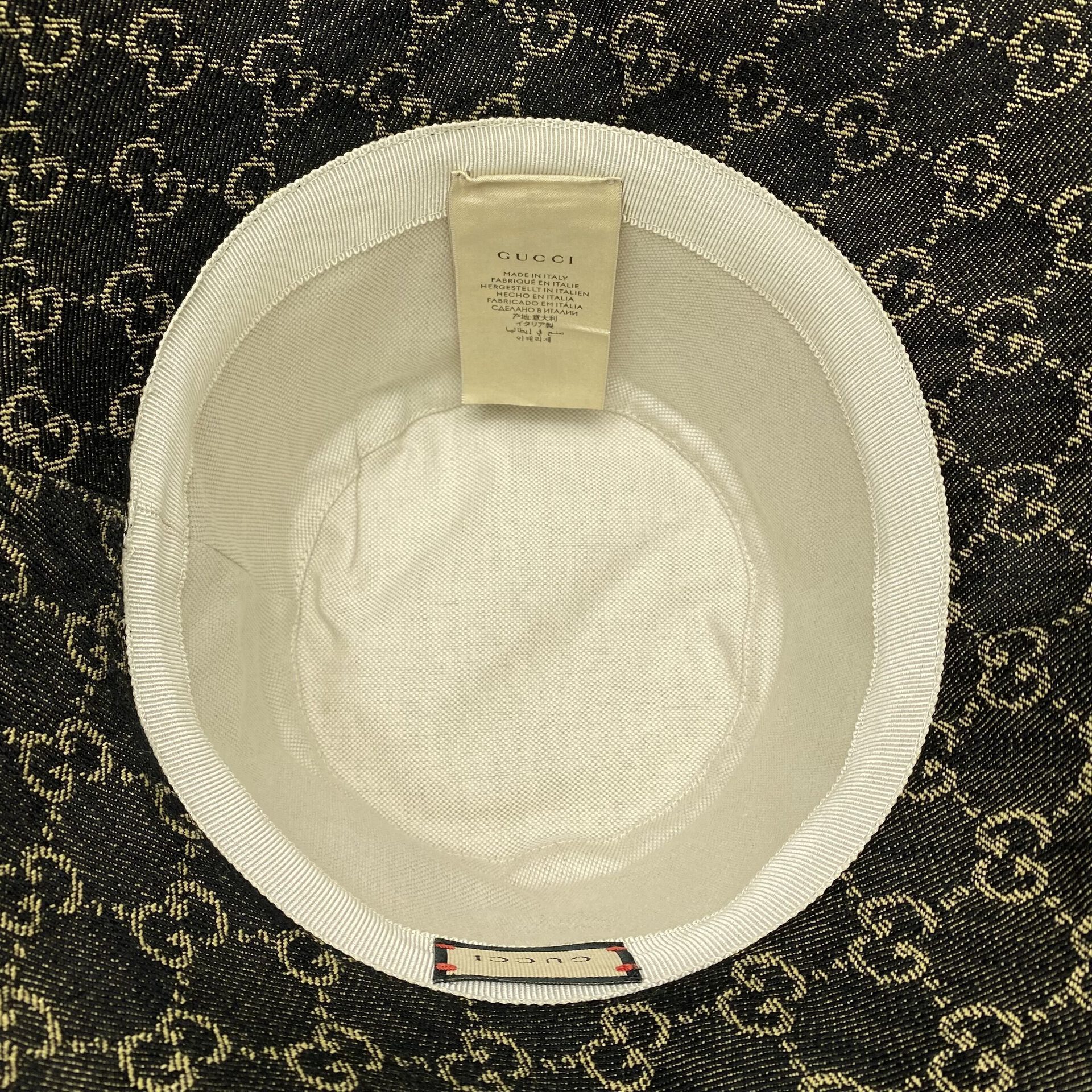 Chapéu Gucci Bucket Denim