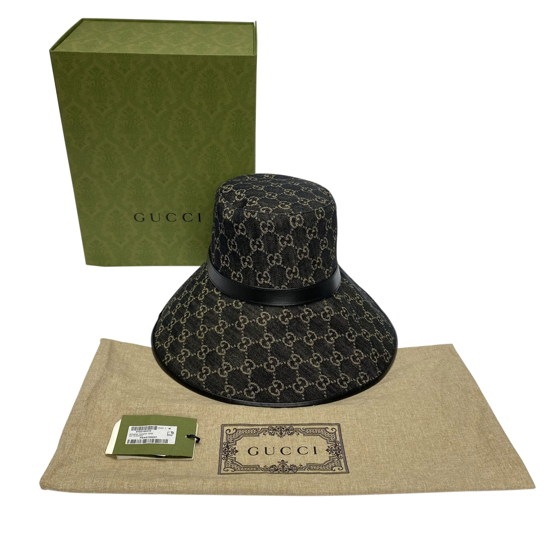 Chapéu Gucci Bucket Denim
