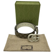 Cinto Gucci GG Marmont Wide