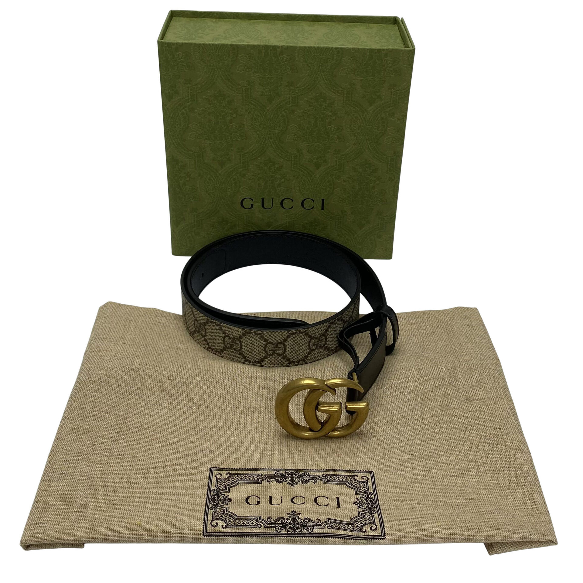 Cinto Gucci GG Monograma