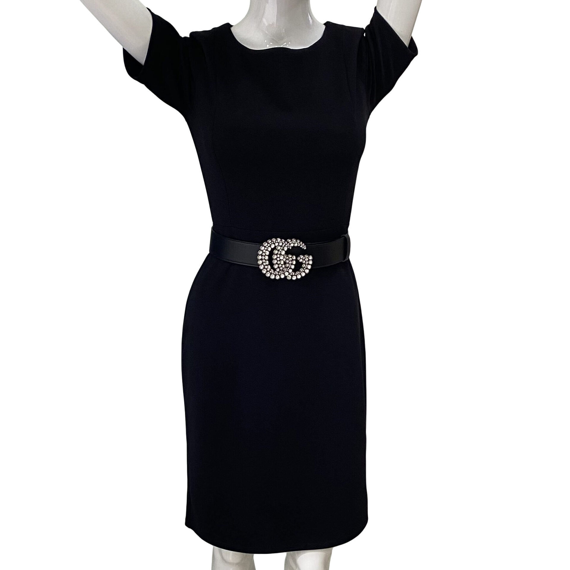 Cinto Gucci GG Marmont Cristal