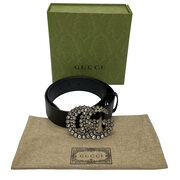 Cinto Gucci GG Marmont Cristal