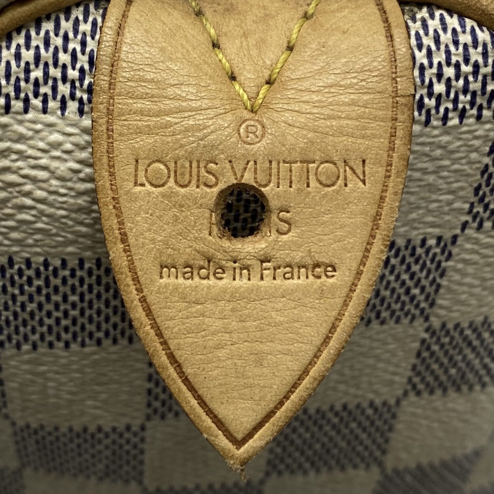 Bolsa Louis Vuitton Speedy 30 Damier Azur