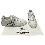 Tênis Balmain B-Court Couro Branco
