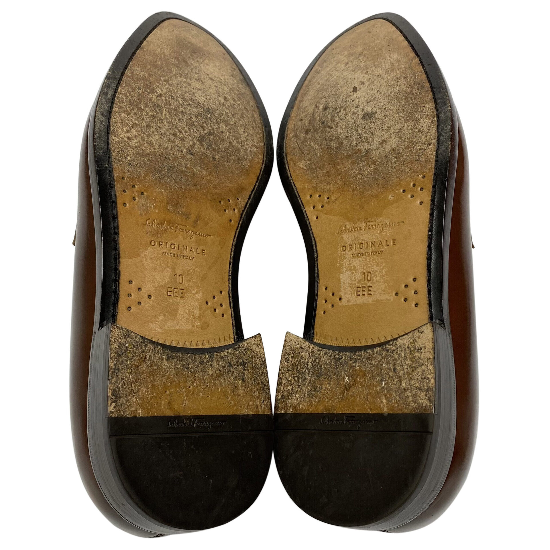 Mocassim Salvatore Ferragamo Gancini