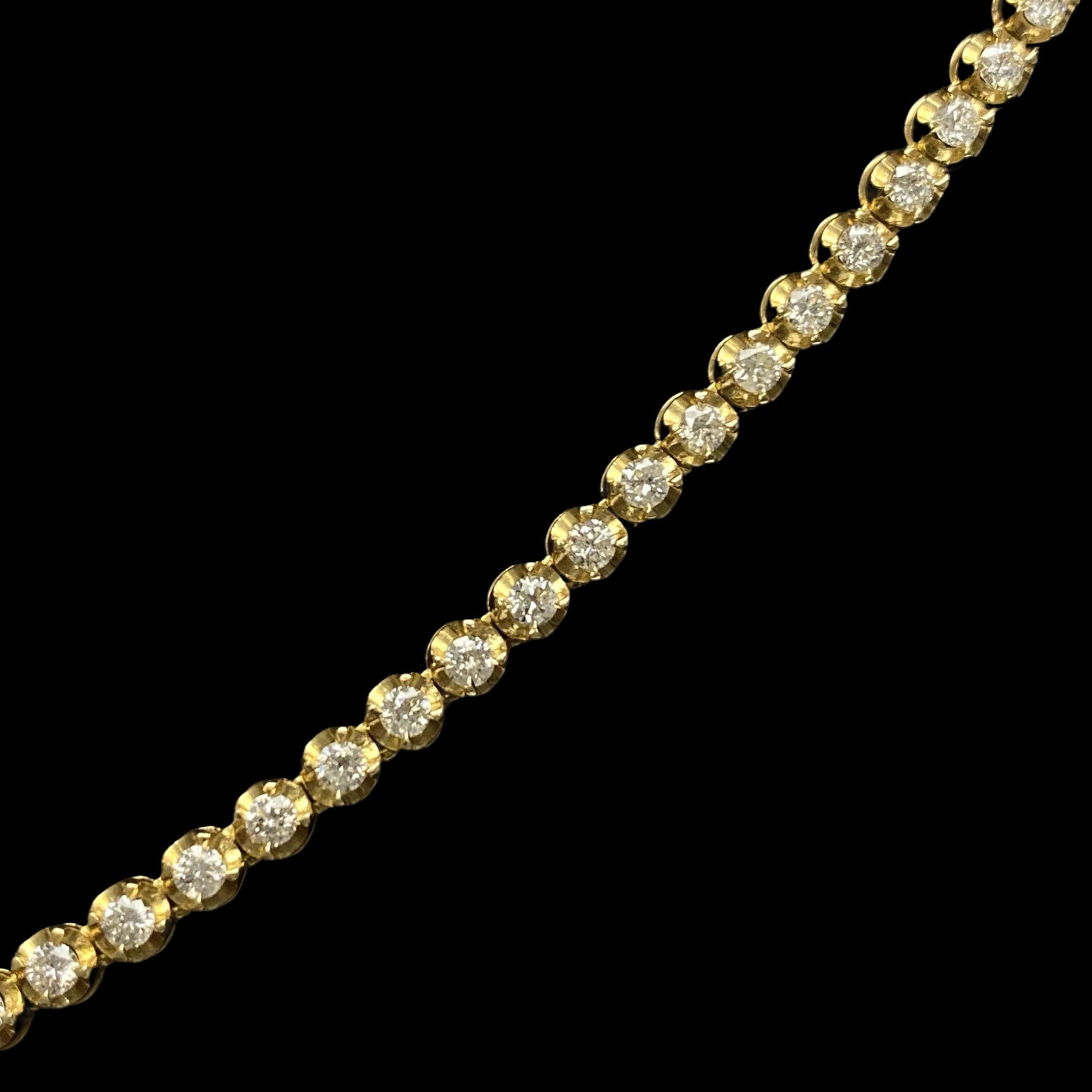 Colar Riviera - 4 ct