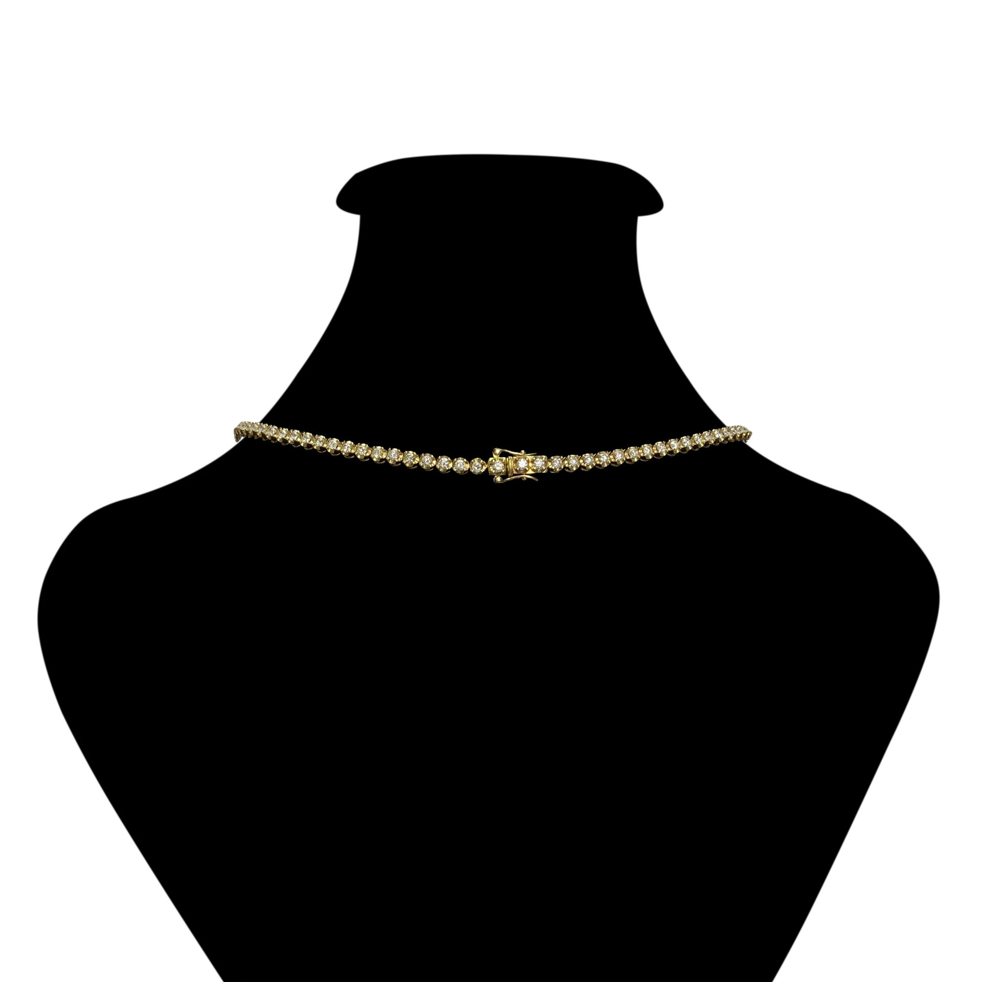 Colar Riviera - 4 ct