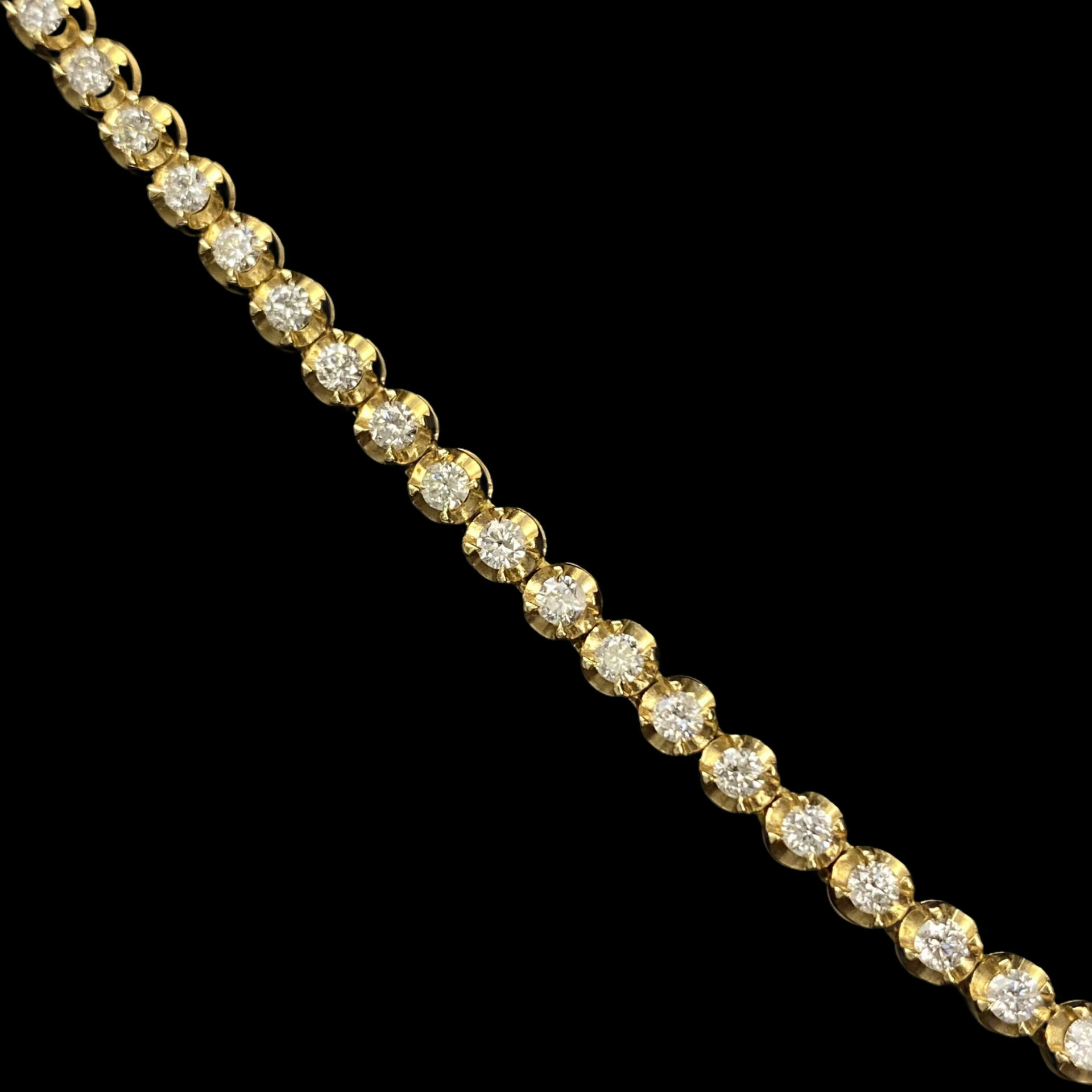 Colar Riviera - 4 ct