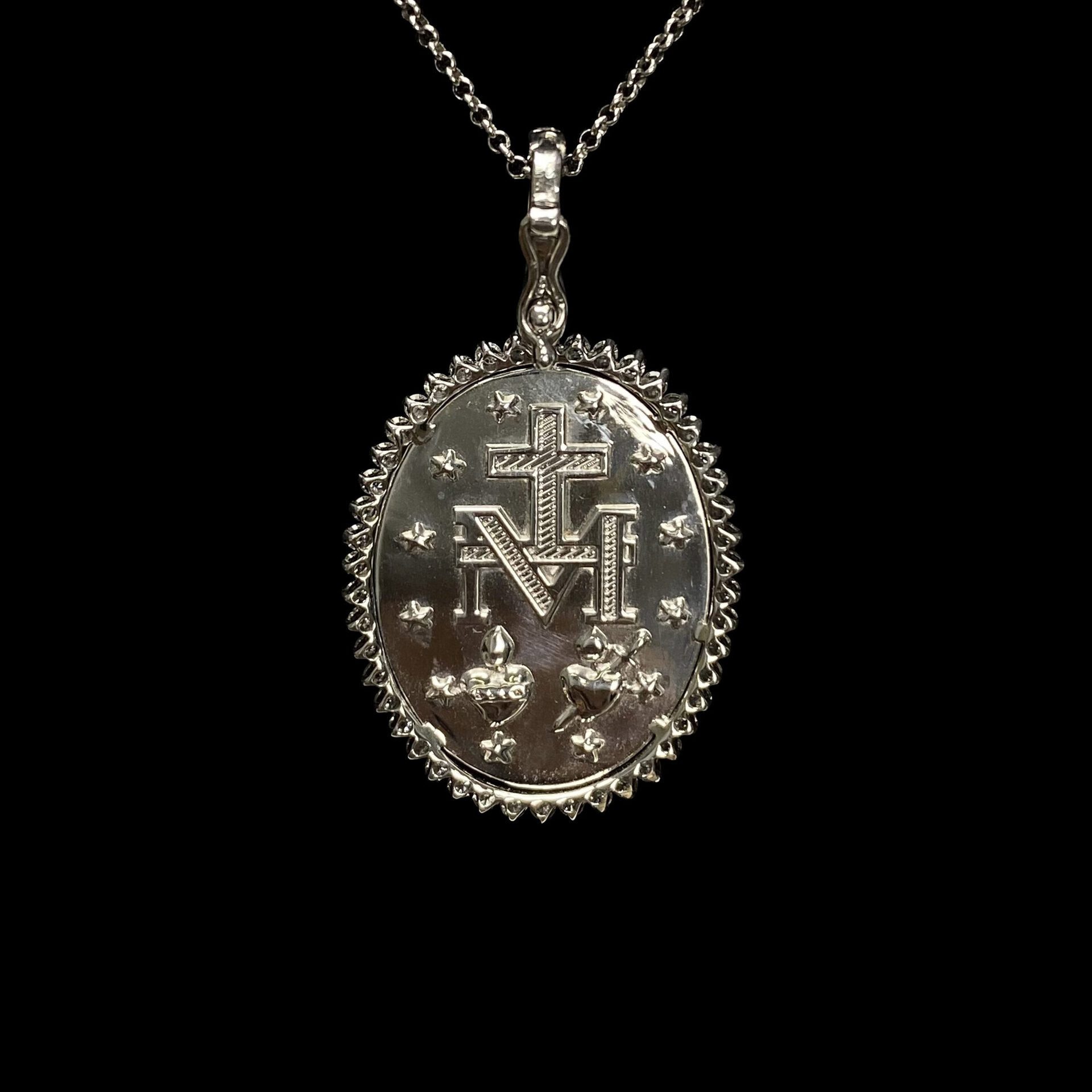 Colar Nossa Senhora Aparecida Diamantes