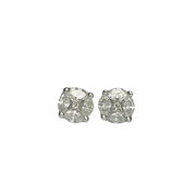 Par de Brincos Ilusion Diamantes