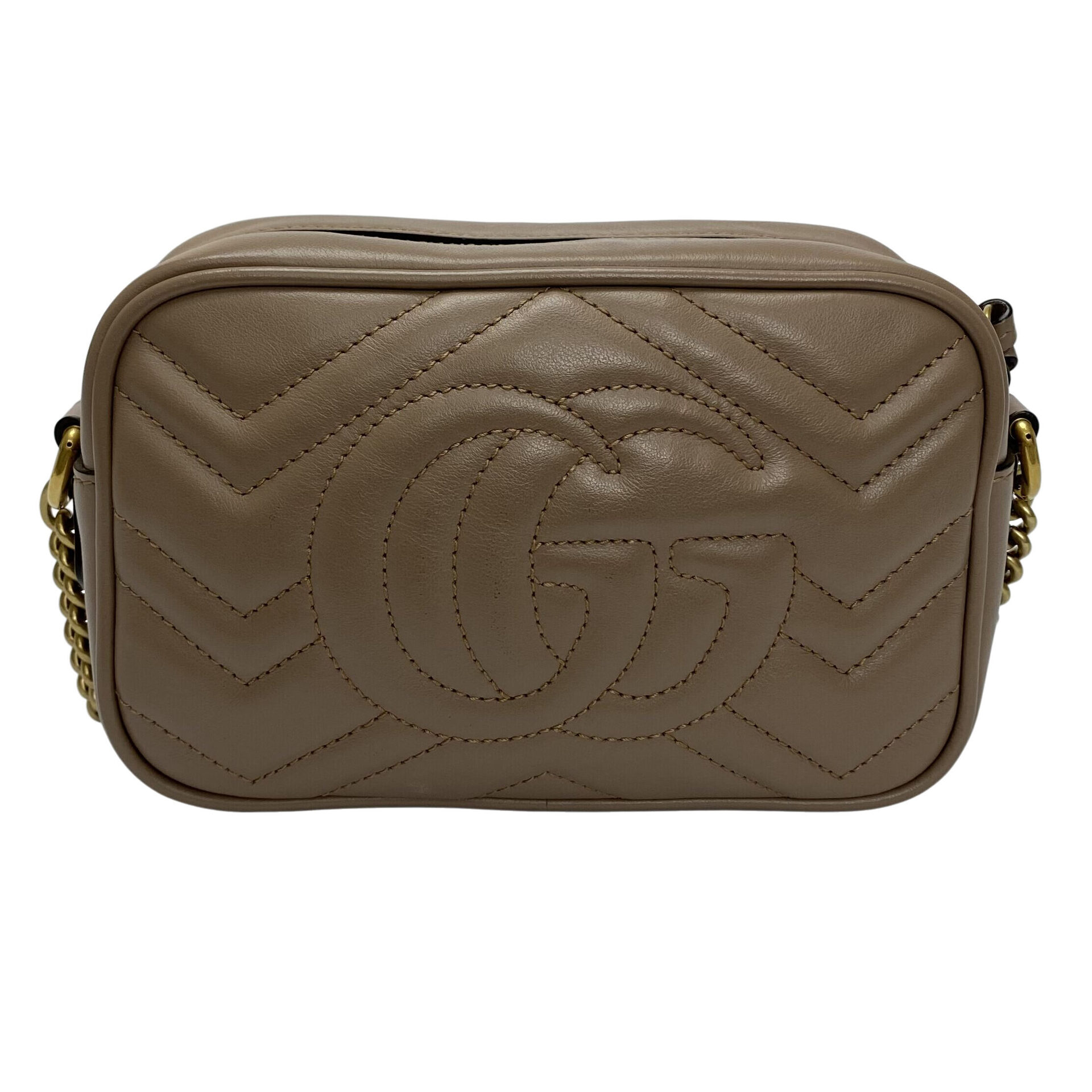 Bolsa Gucci GG Marmont Nude