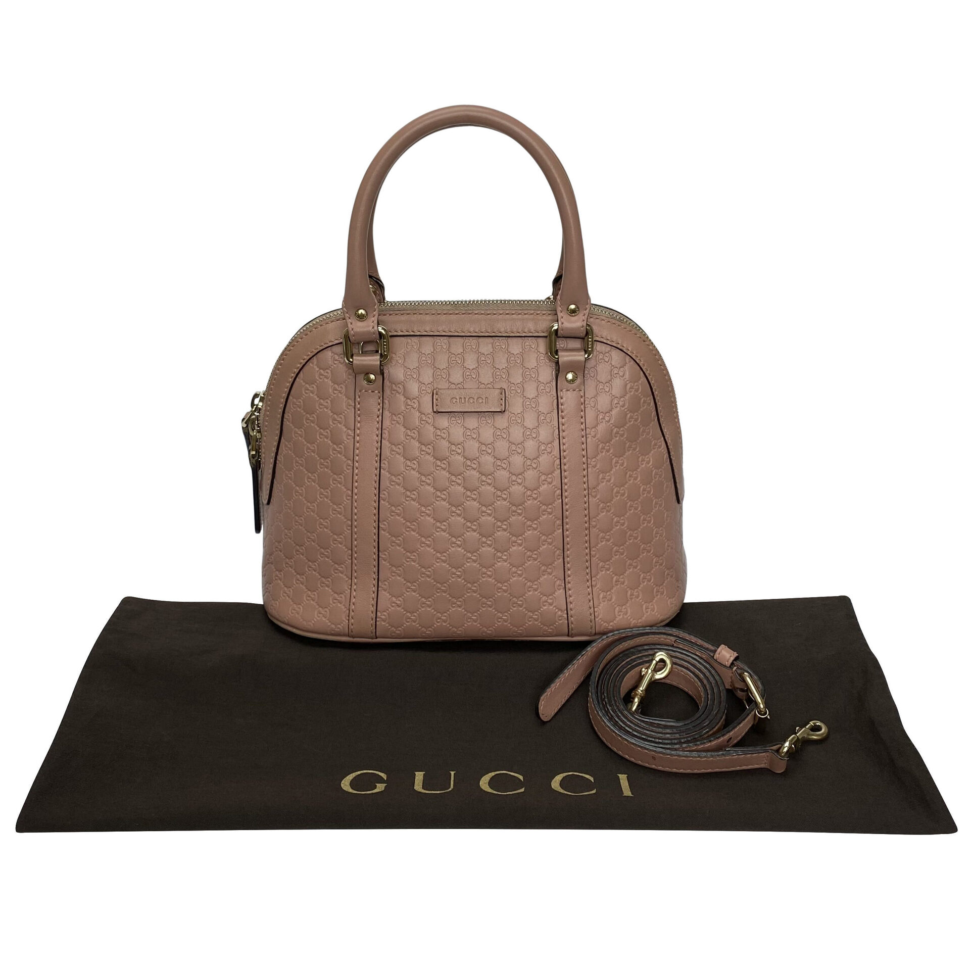 Bolsa Gucci Microguccissima Rosa
