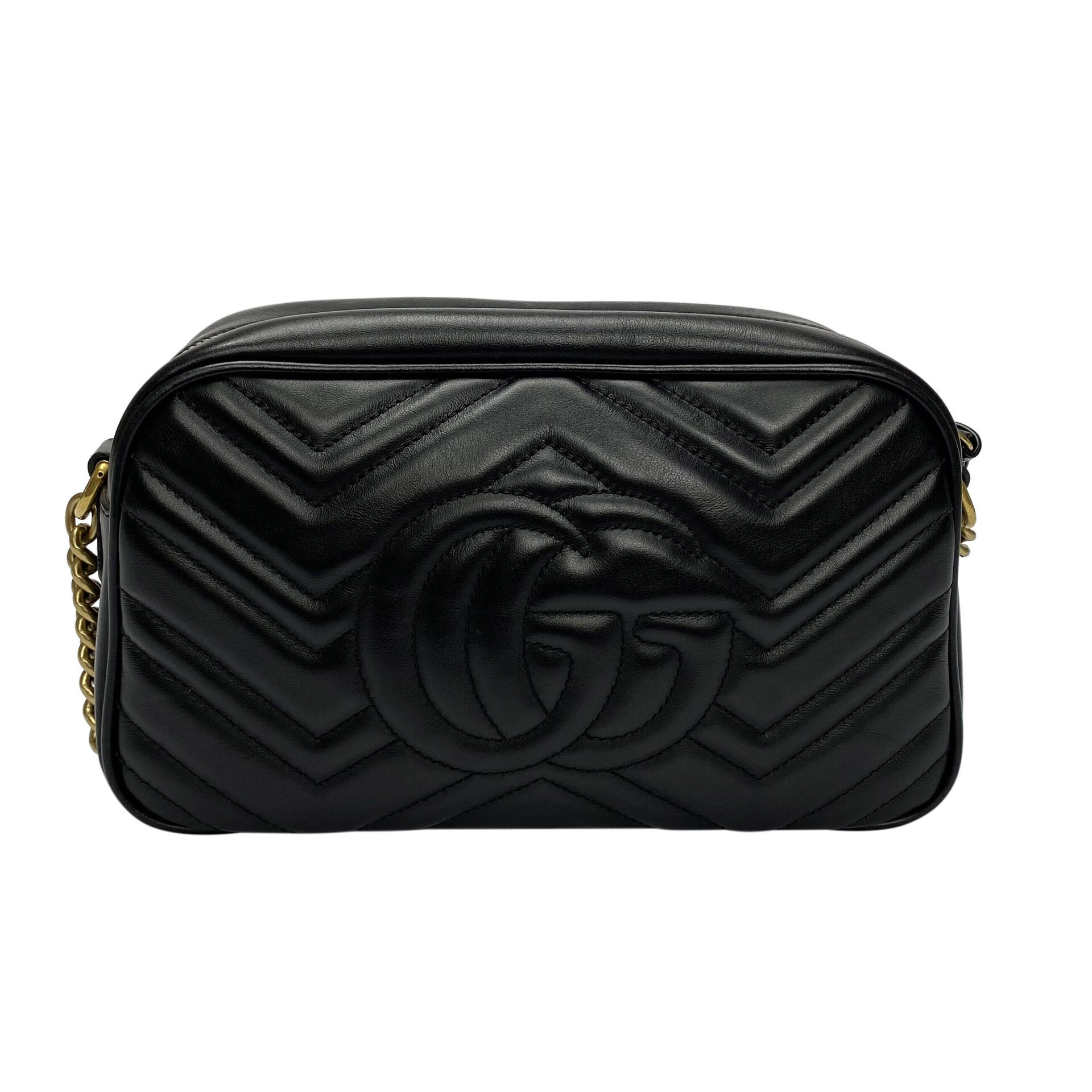 Bolsa Gucci GG Marmont Preta