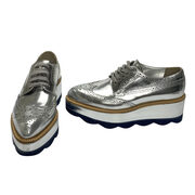 Sapato Prada Oxford Prata