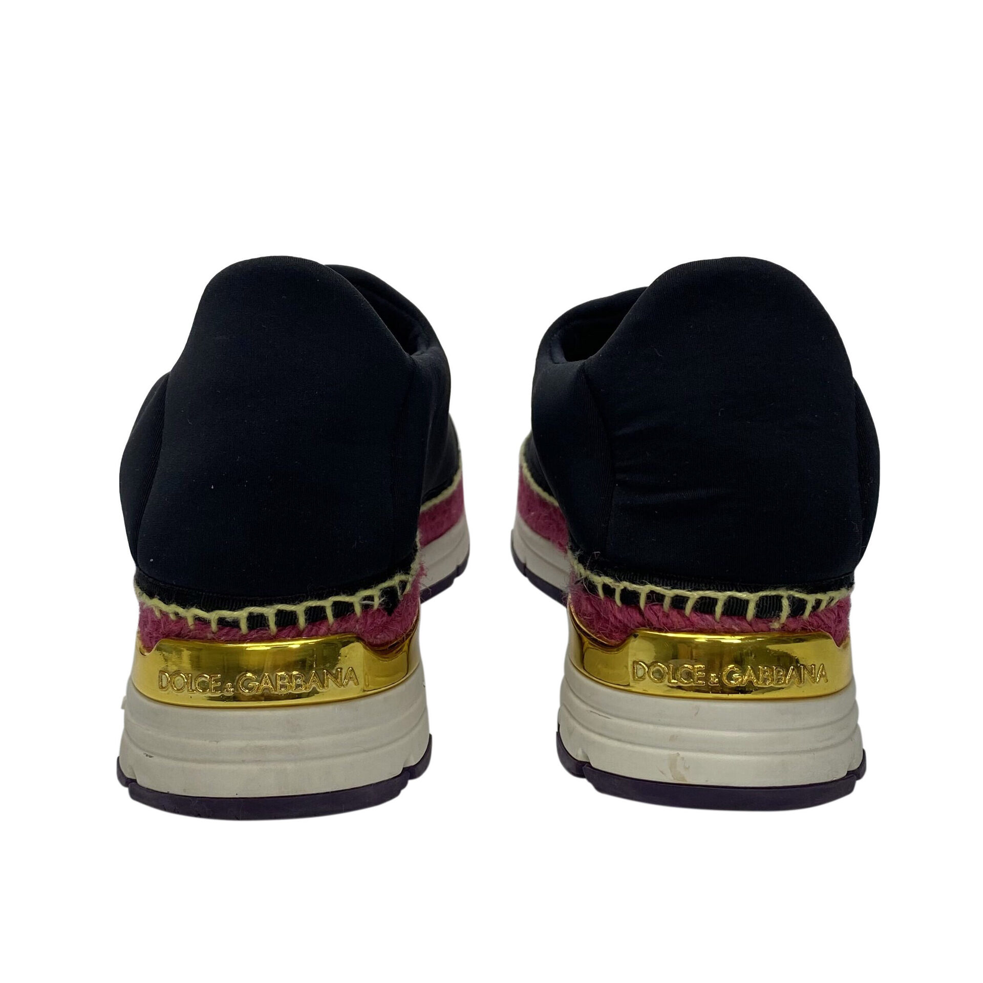 Tênis Slip On Dolce & Gabbana Barcelona