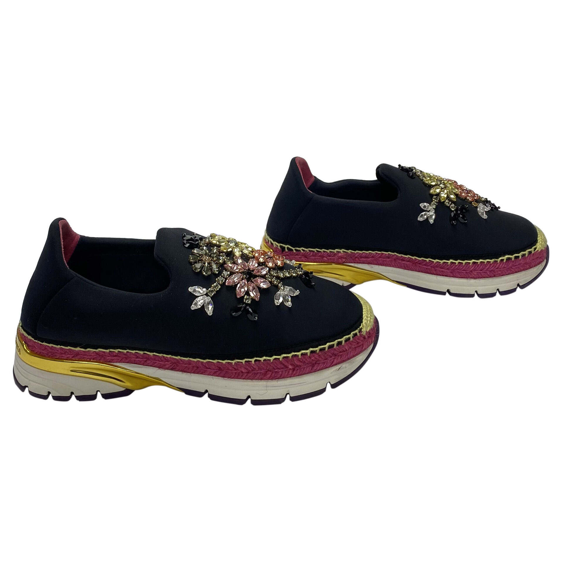 Tênis Slip On Dolce & Gabbana Barcelona