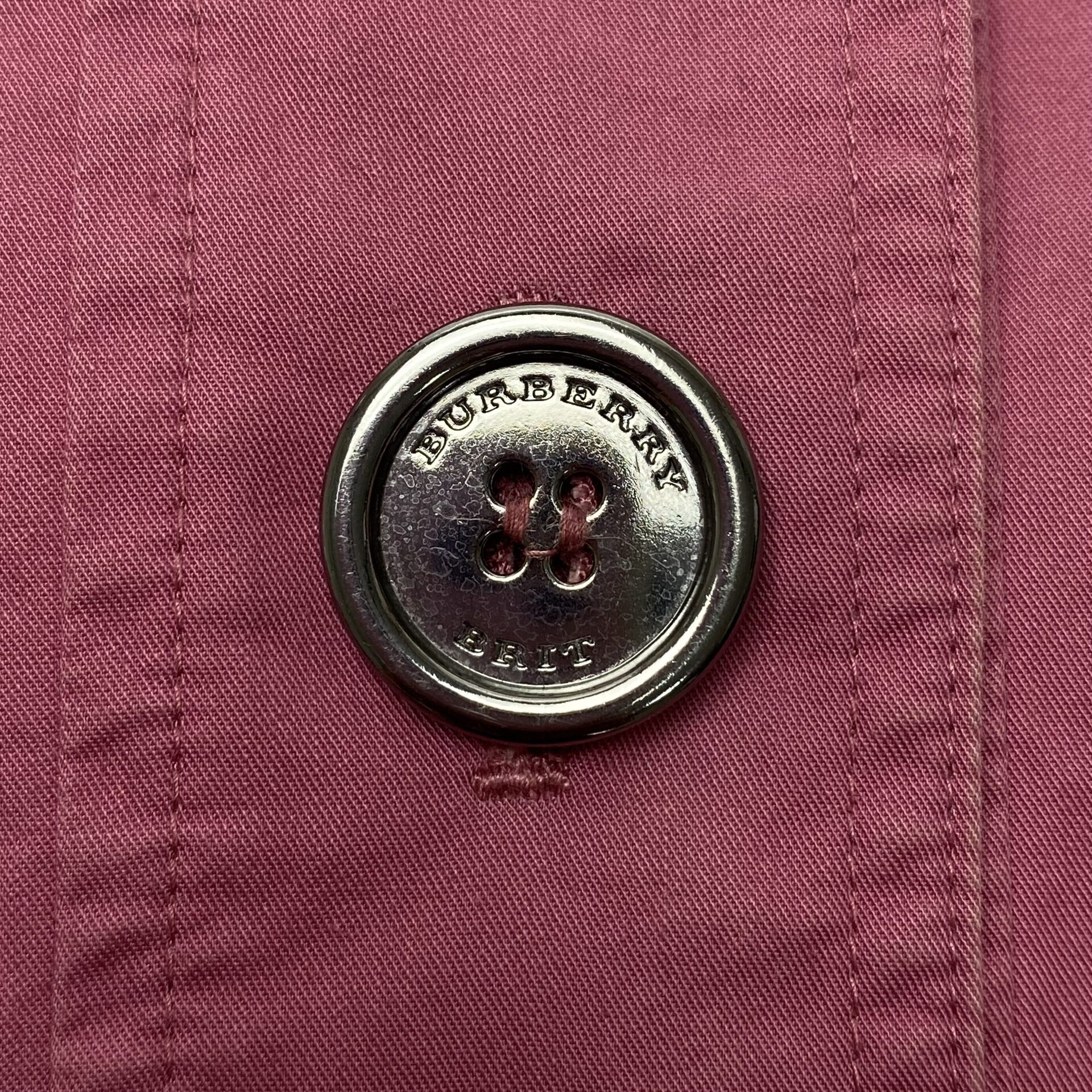 Casaco Burberry Rosa