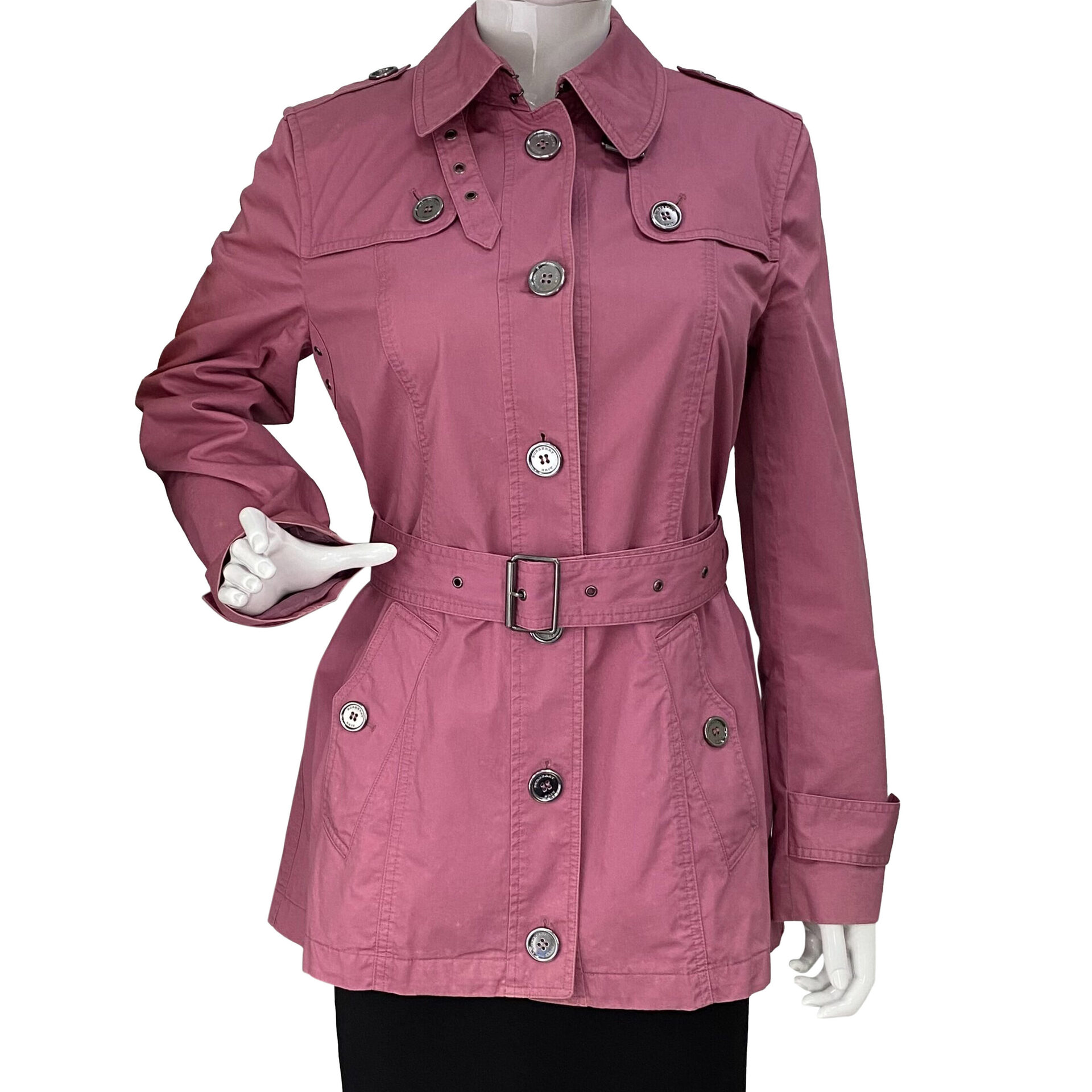 Casaco Burberry Rosa