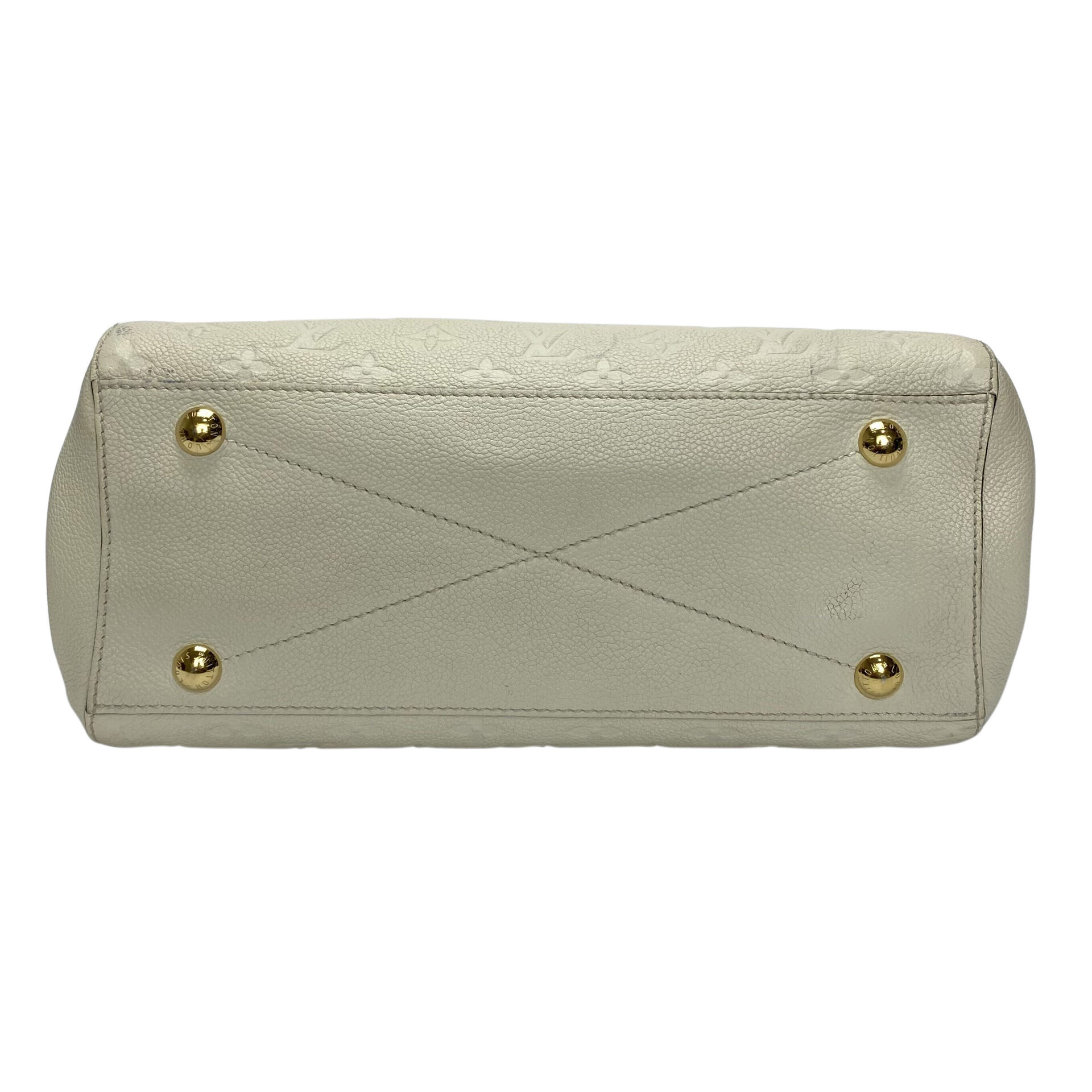 Bolsa Louis Vuitton Montaigne Branca