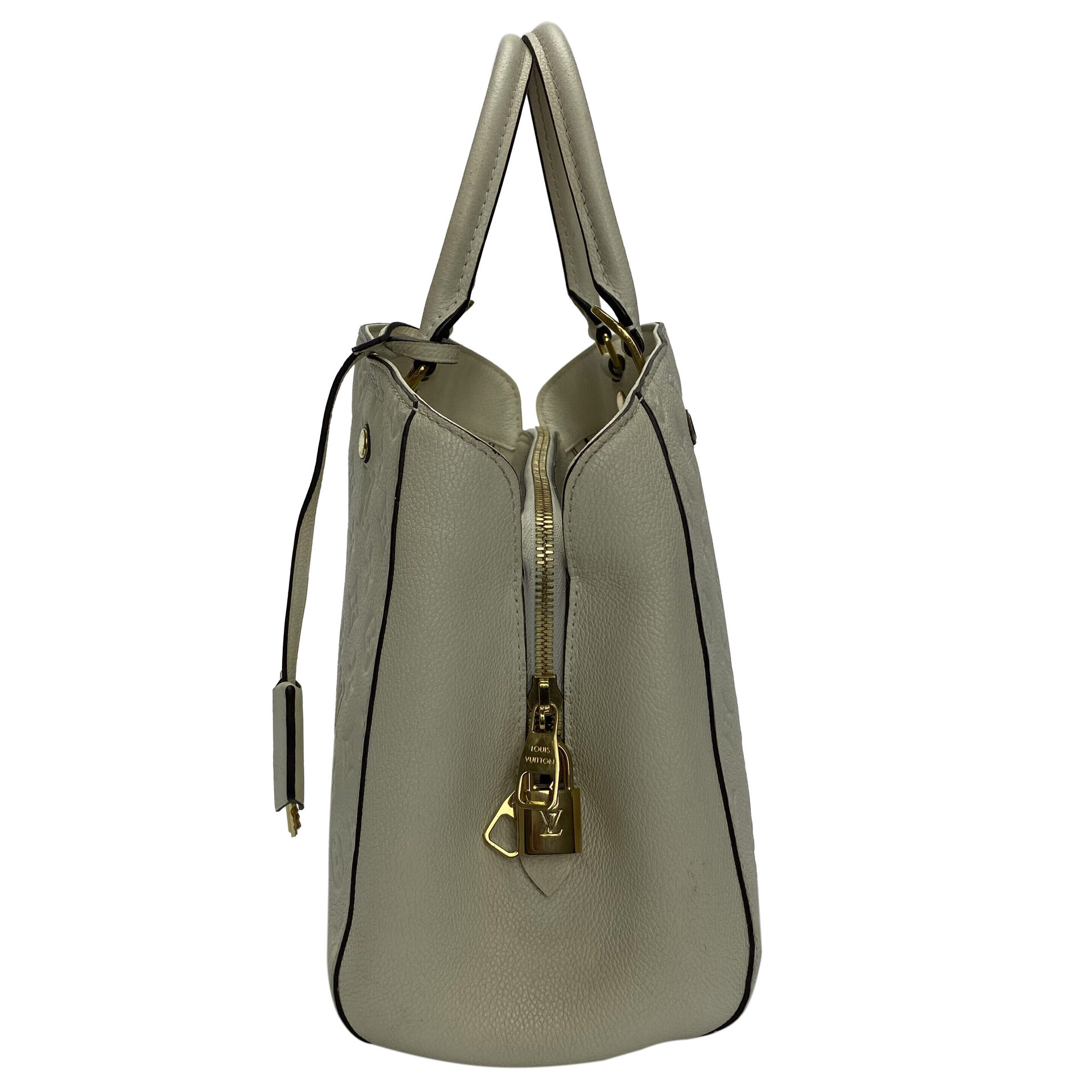 Bolsa Louis Vuitton Montaigne Branca