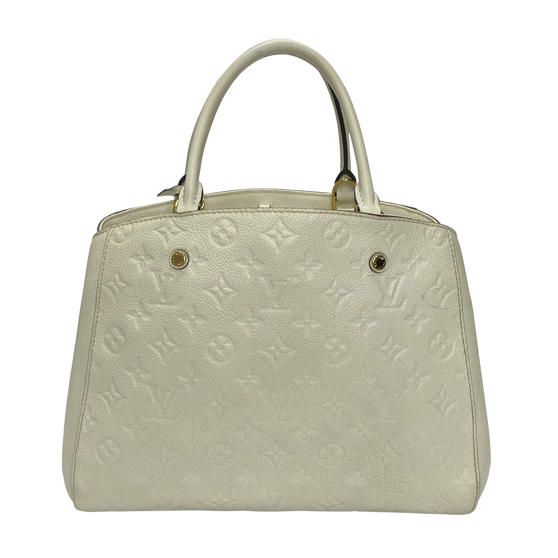 Bolsa Louis Vuitton Montaigne Branca