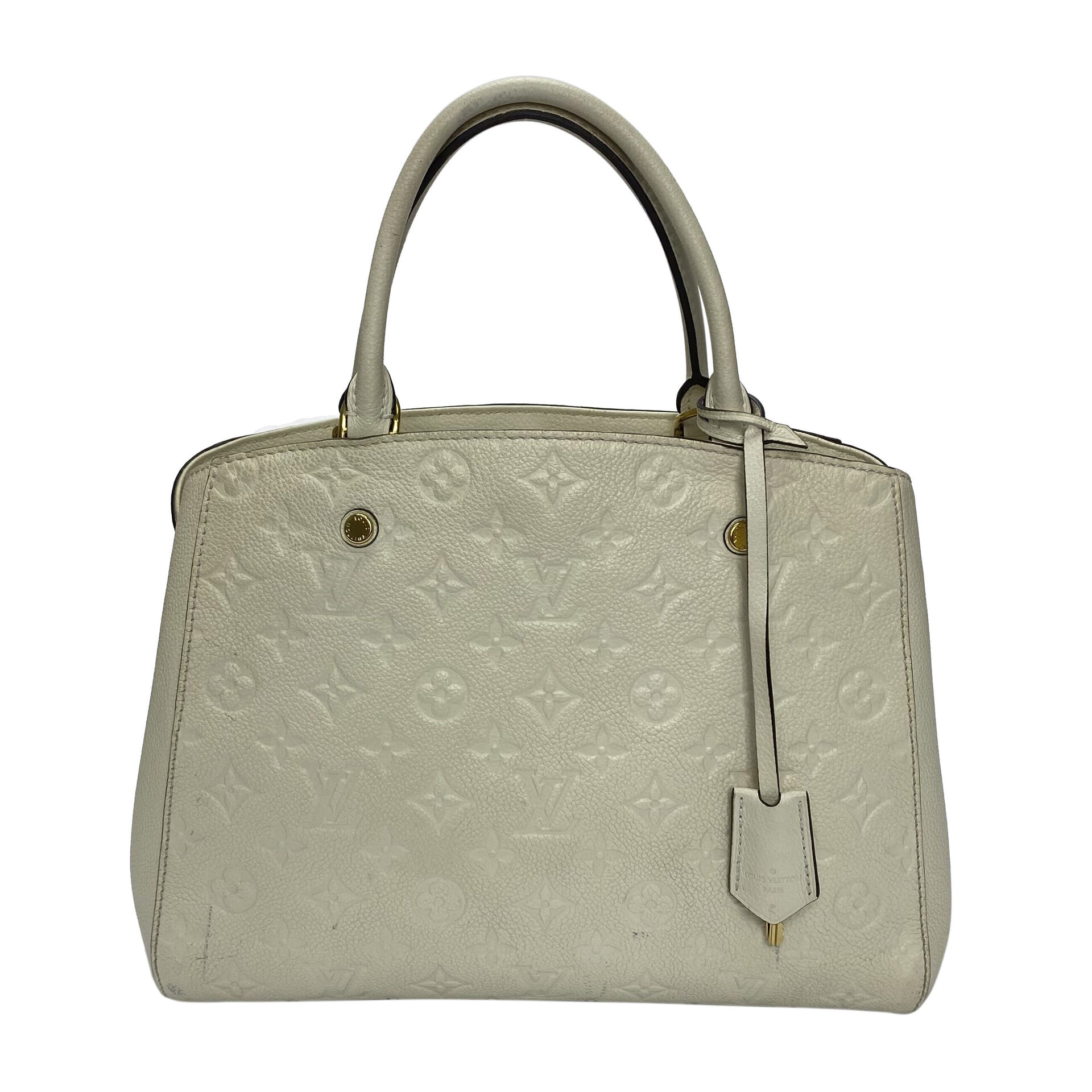 Bolsa Louis Vuitton Montaigne Branca