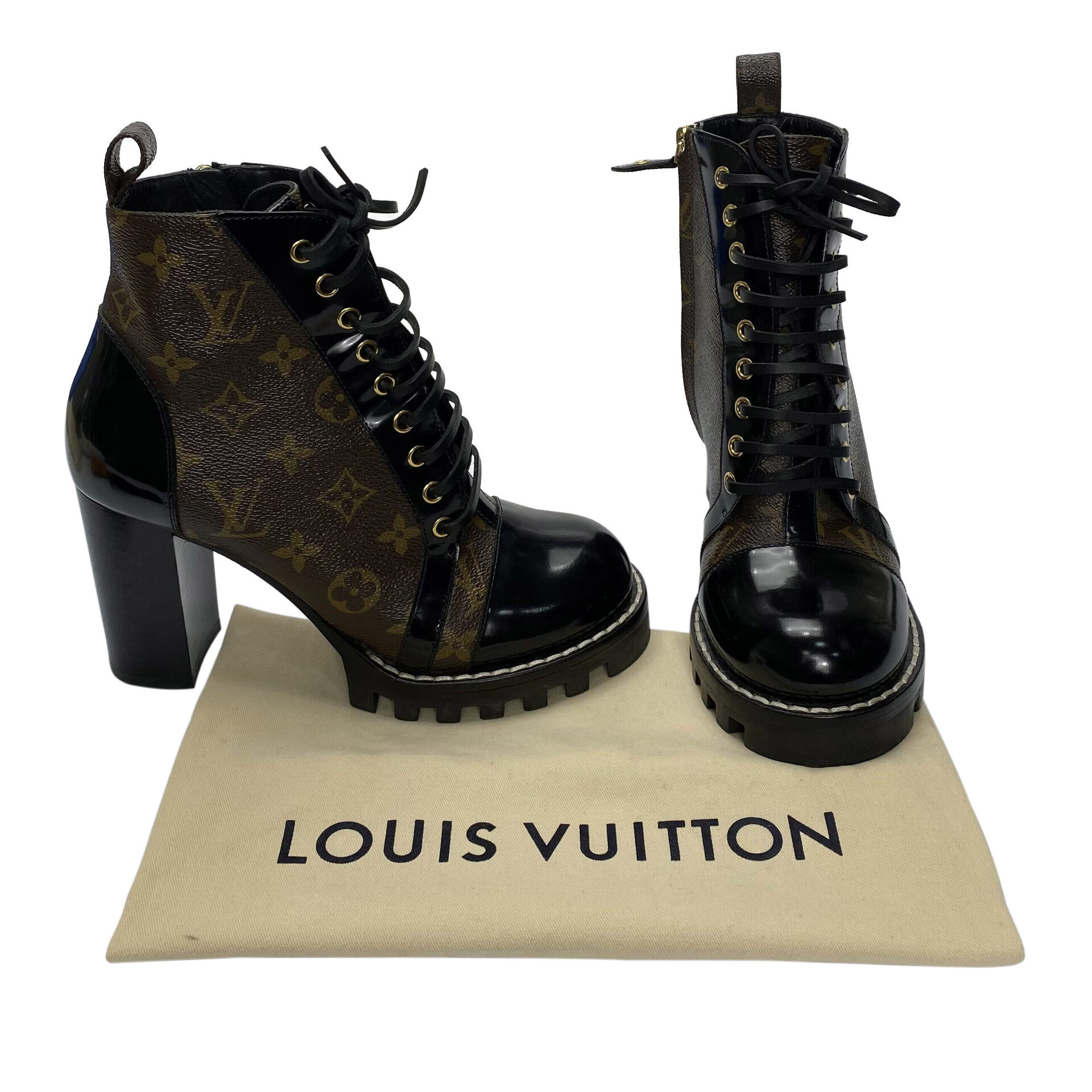 Bota Louis Vuitton Star Trail Monograma