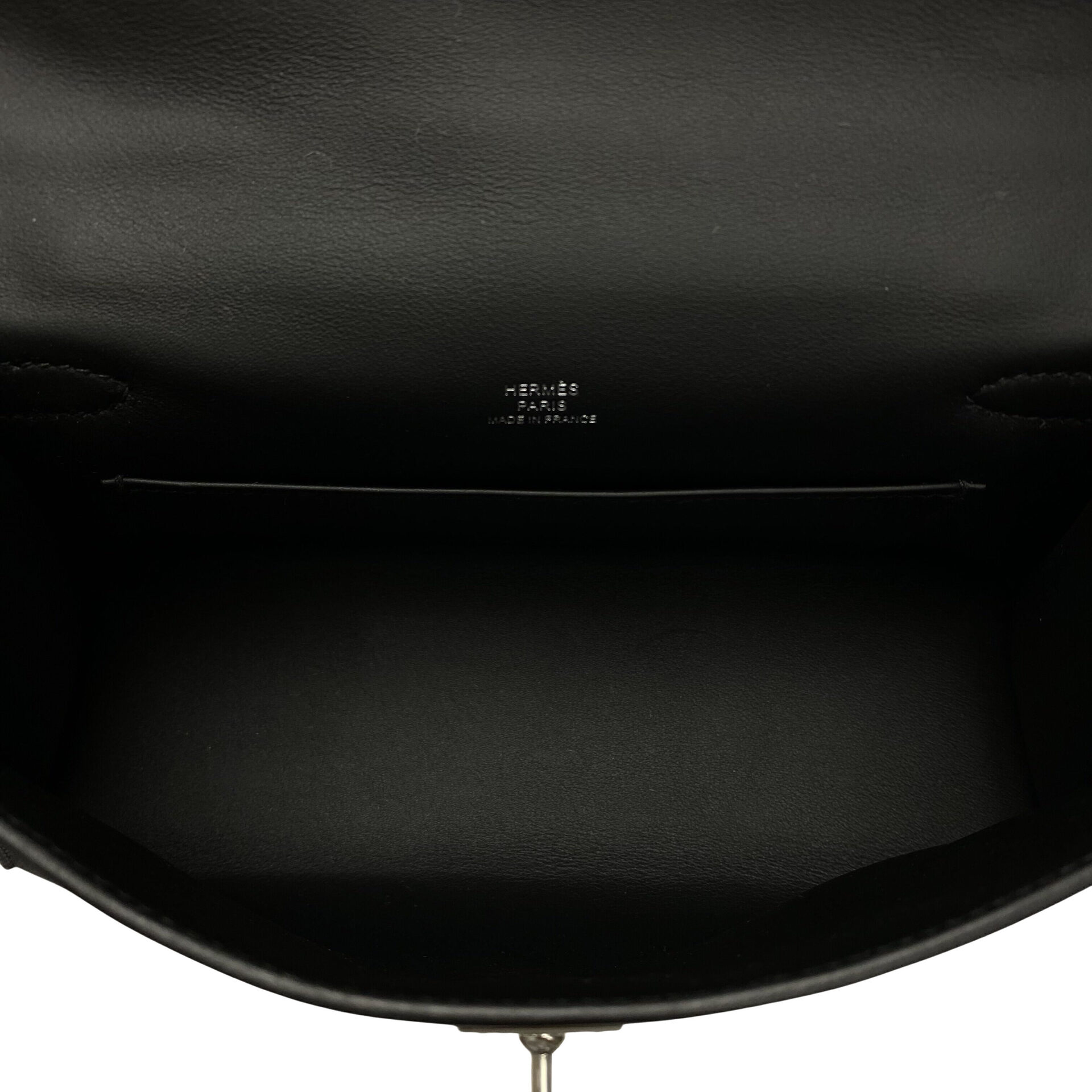 Bolsa Hermès Kelly Pochette Mini Preta