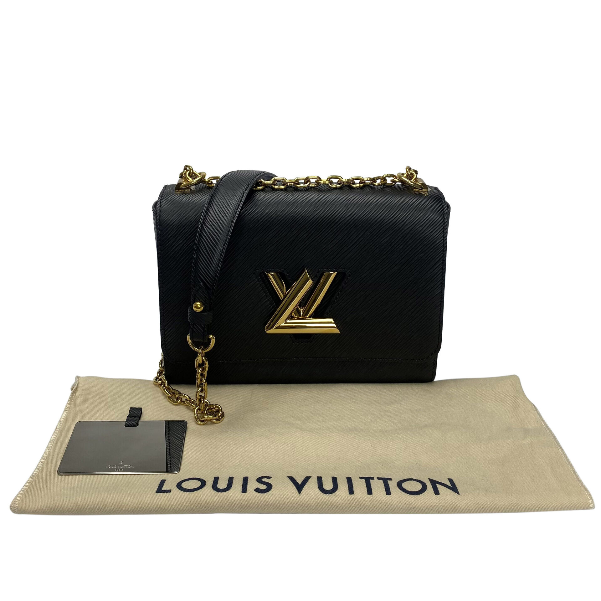 Bolsa Louis Vuitton Twist MM Preta