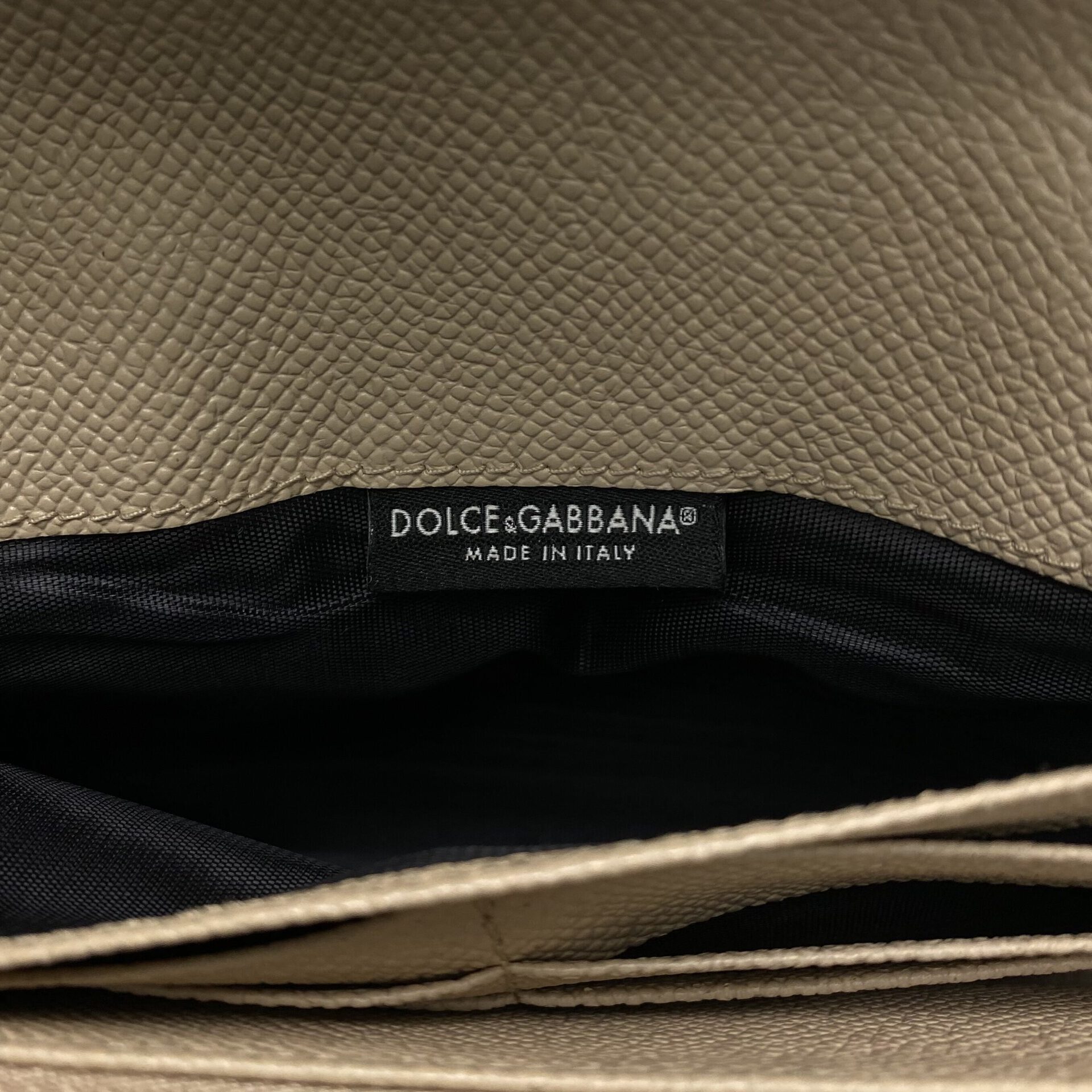 Carteira Dolce & Gabbana Couro Preta