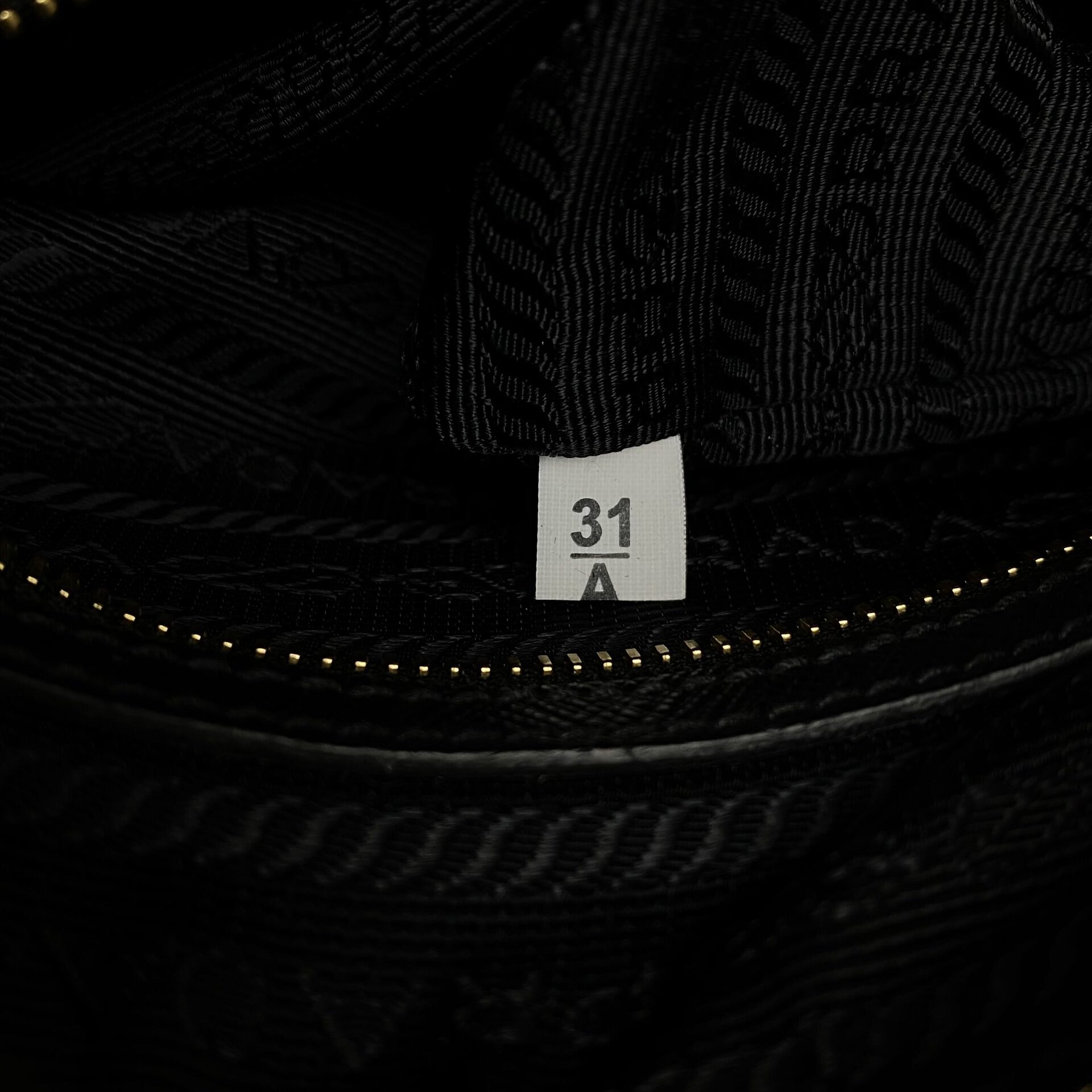 Bolsa Prada Mini Couro Saffiano Preto