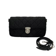 Bolsa Prada Nylon Matelassê Preta