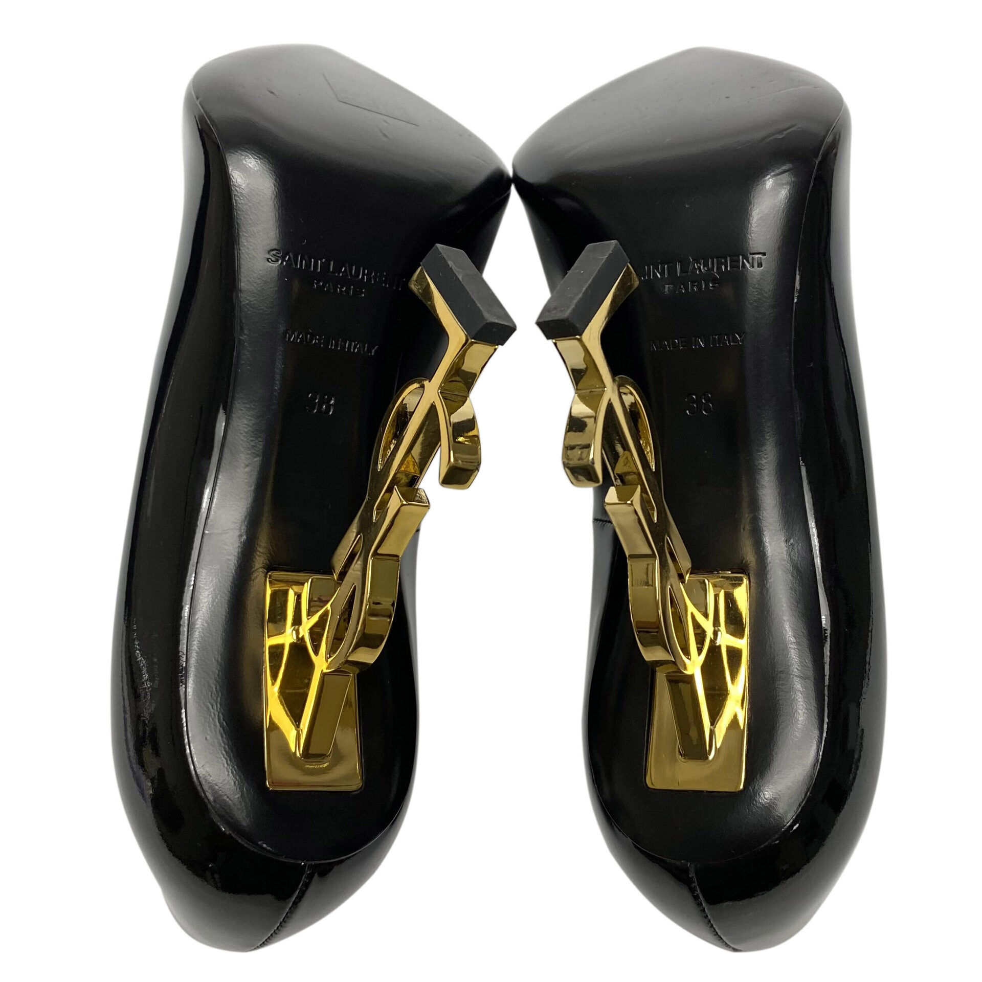 Sapato Saint Laurent Opyum Preto