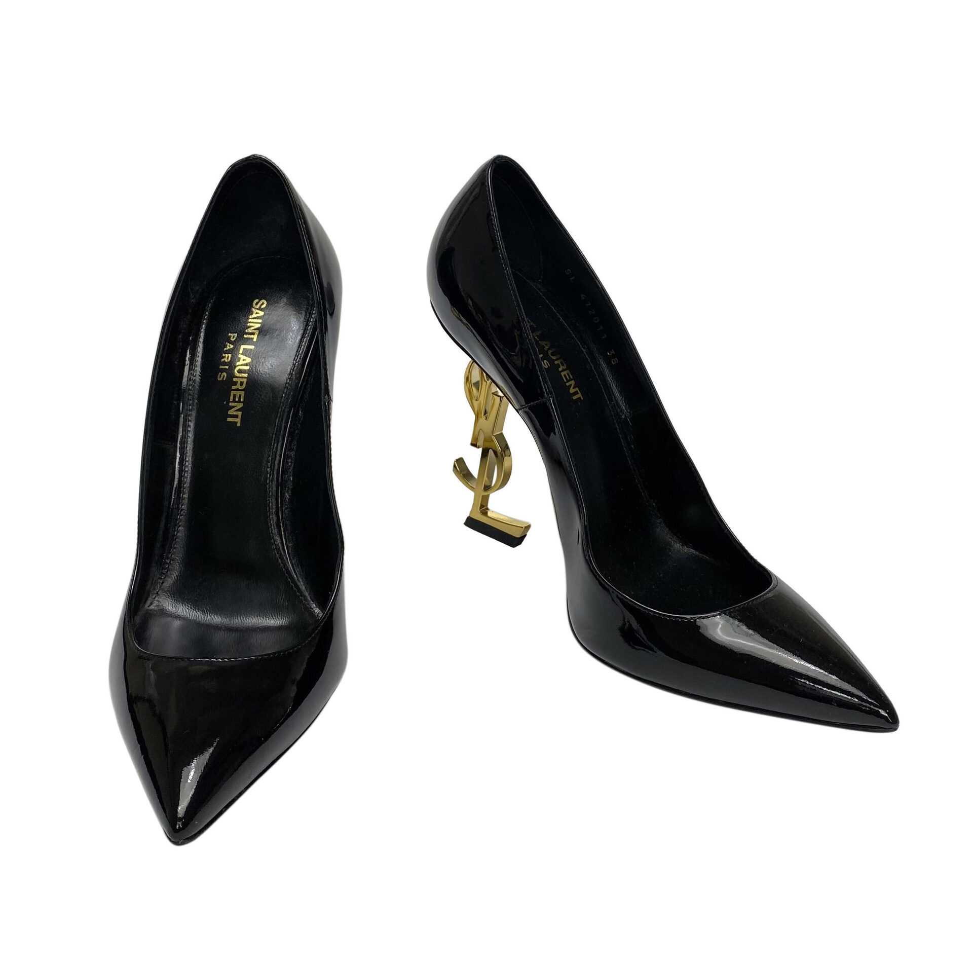 Sapato Saint Laurent Opyum Preto