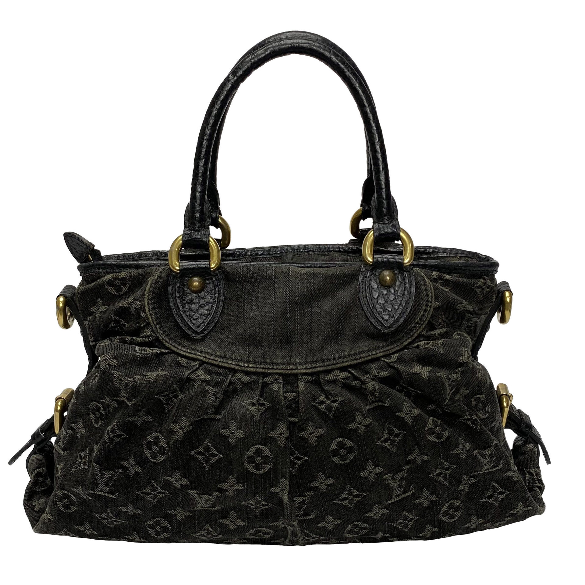 Bolsa Louis Vuitton Neo Cabby Denim Preto