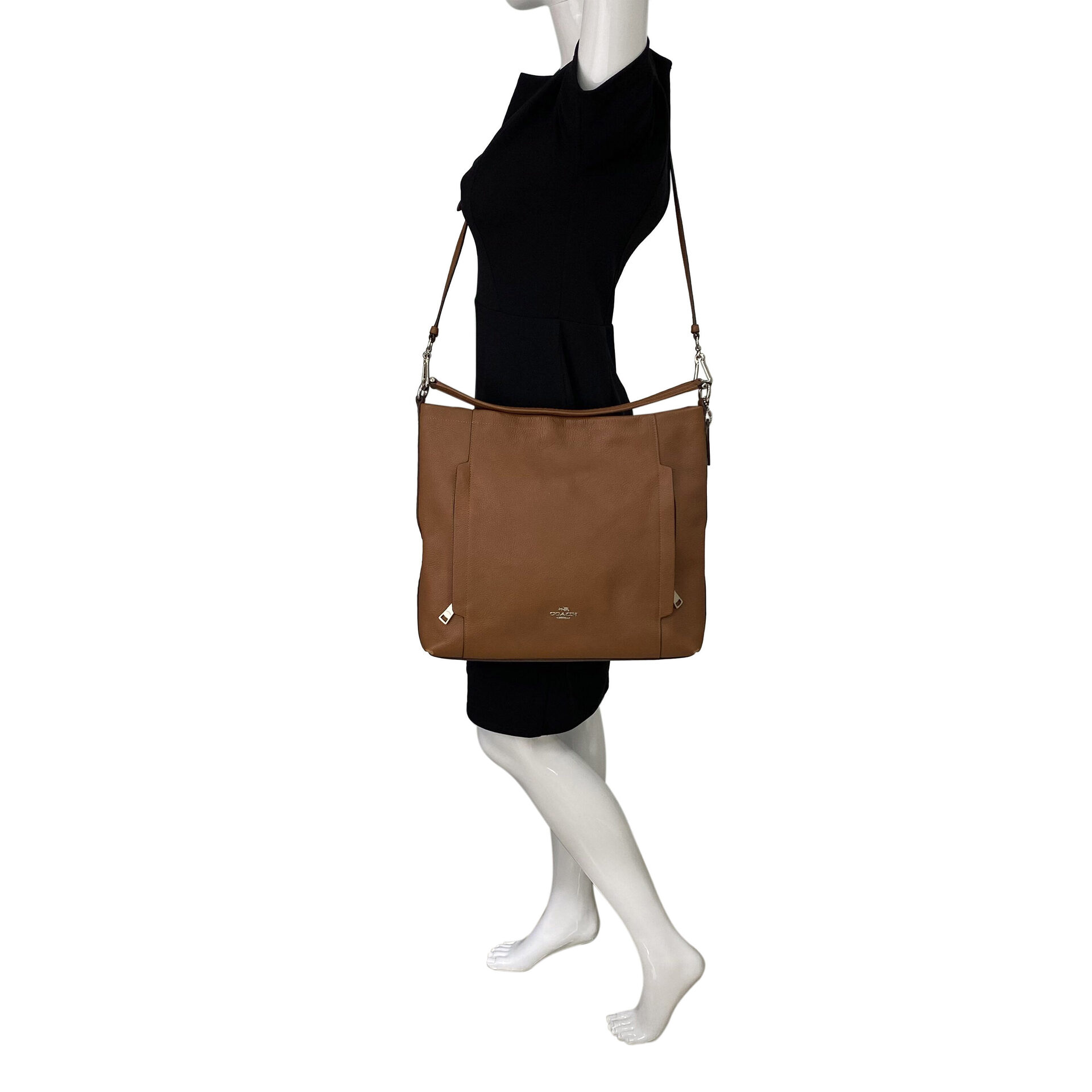 Bolsa Coach Scout Hobo Marrom