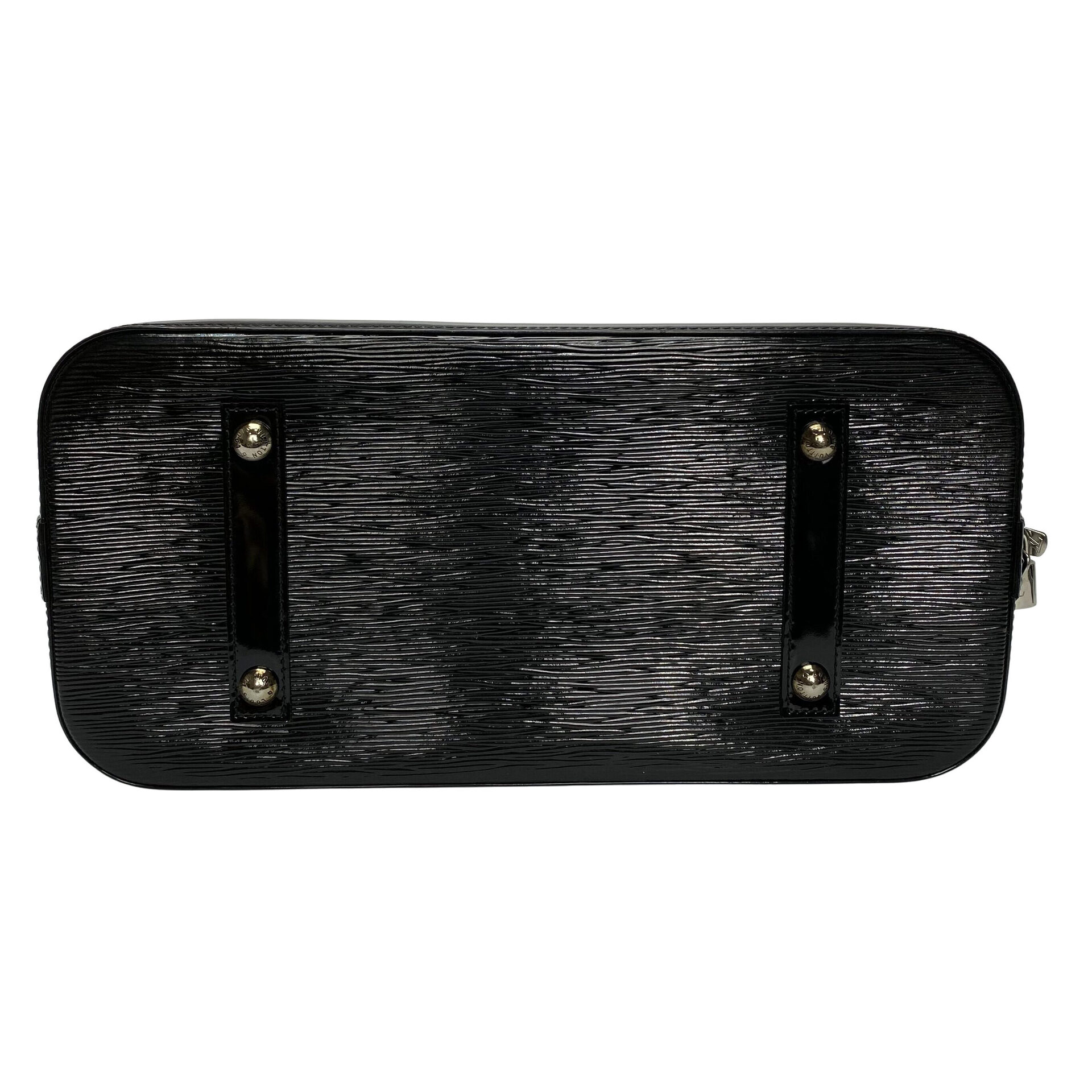 Bolsa Louis Vuitton Alma GM Couro Epi Preta