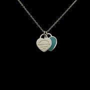 Colar Tiffany & Co. Return To Tiffany Double Heart Tag