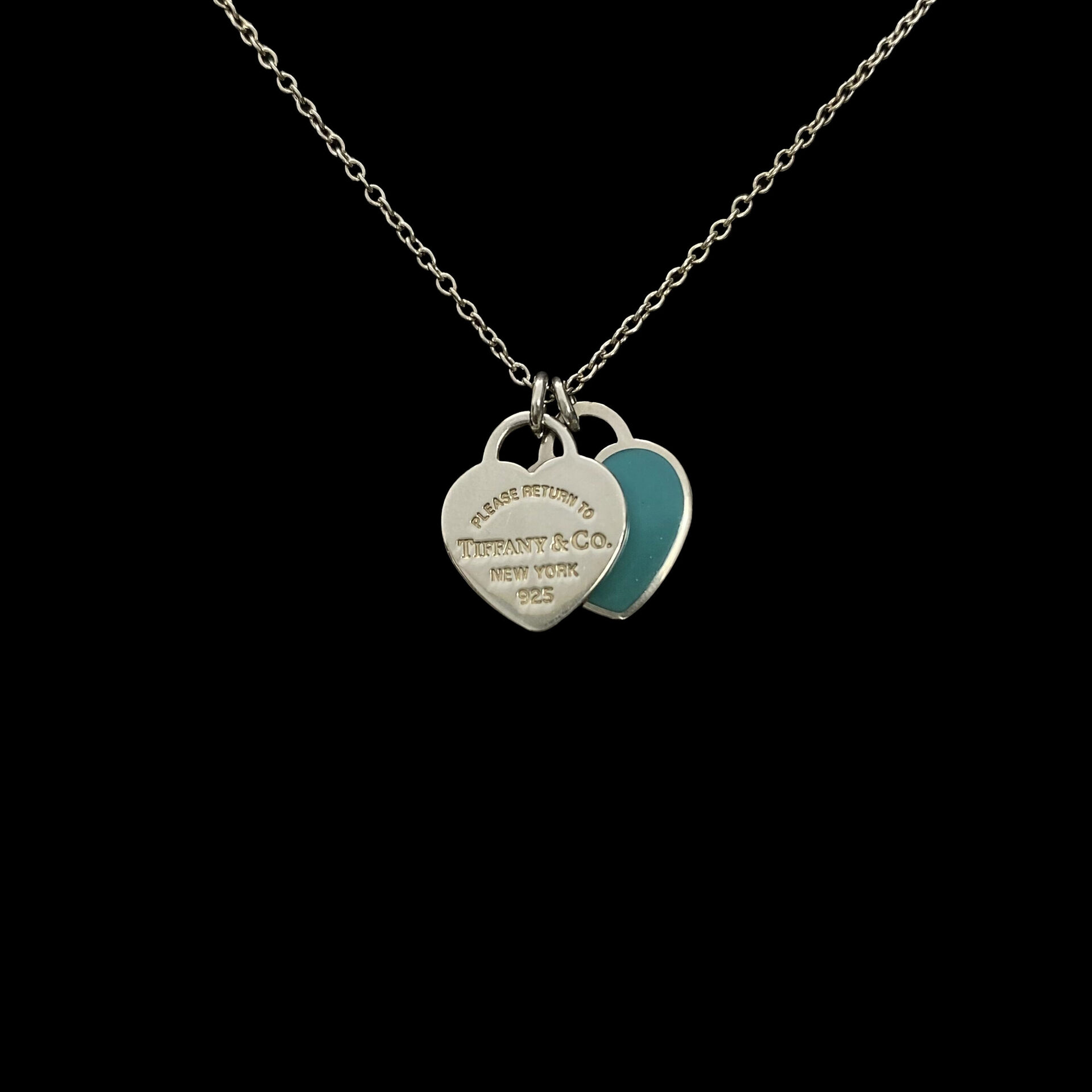 Colar Tiffany & Co. Return To Tiffany Double Heart Tag