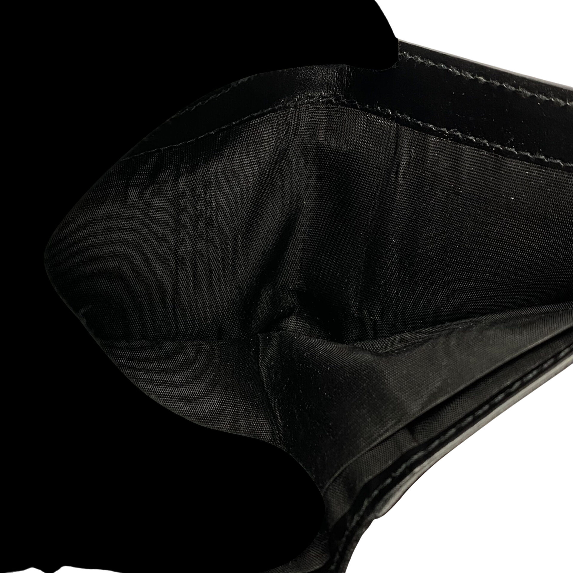 Carteira Gucci Signature Web Couro Preto